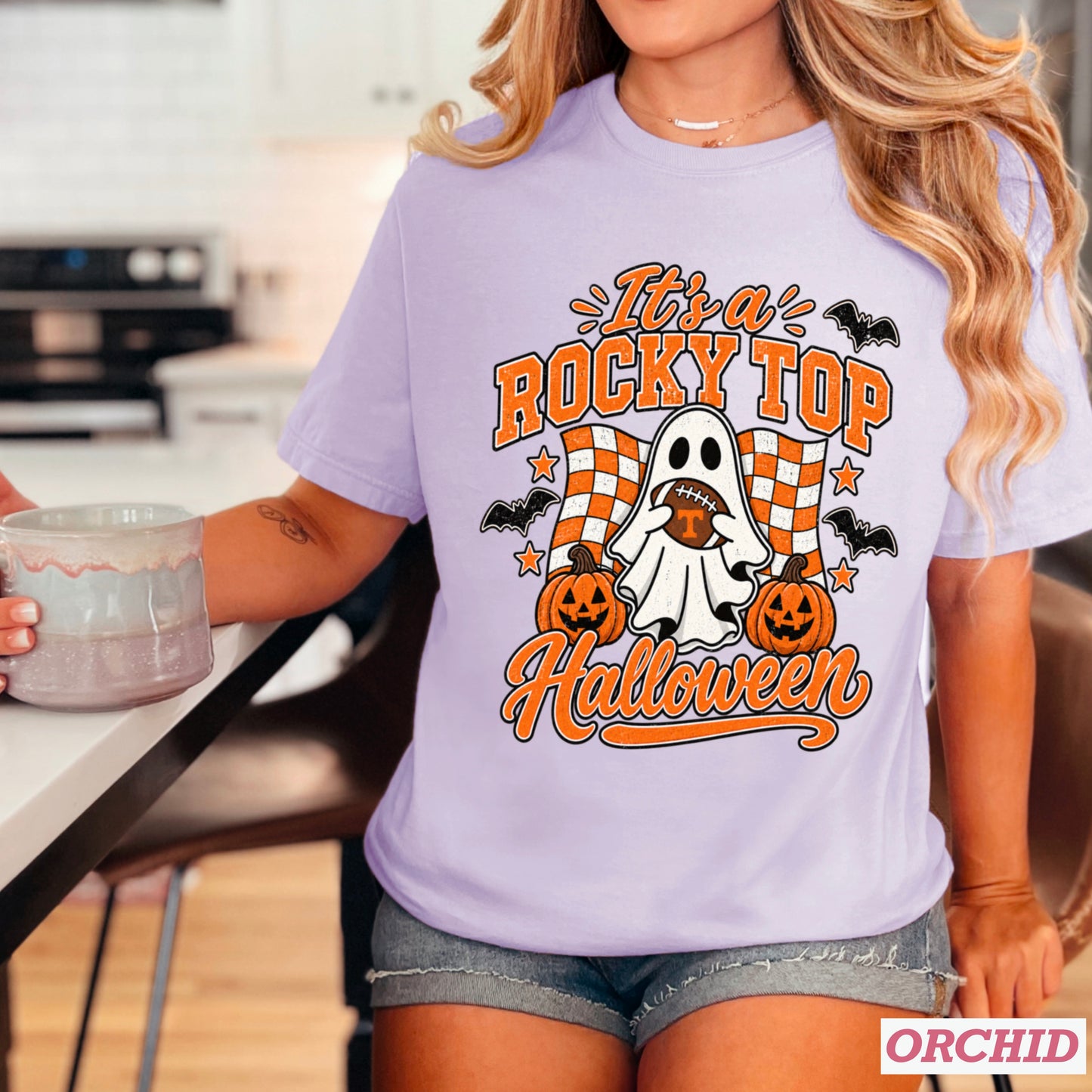 Tennessee Halloween Comfort Color Graphic Tee