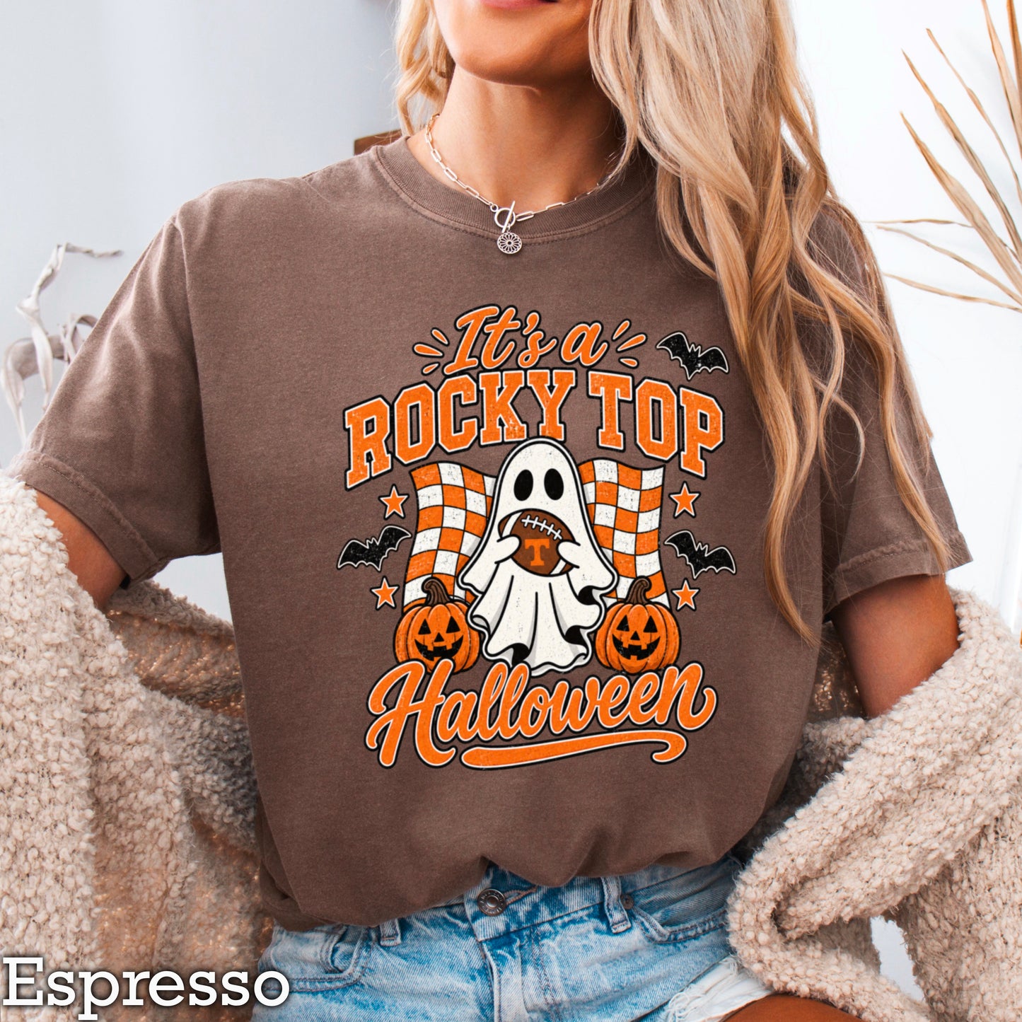 Tennessee Halloween Comfort Color Graphic Tee