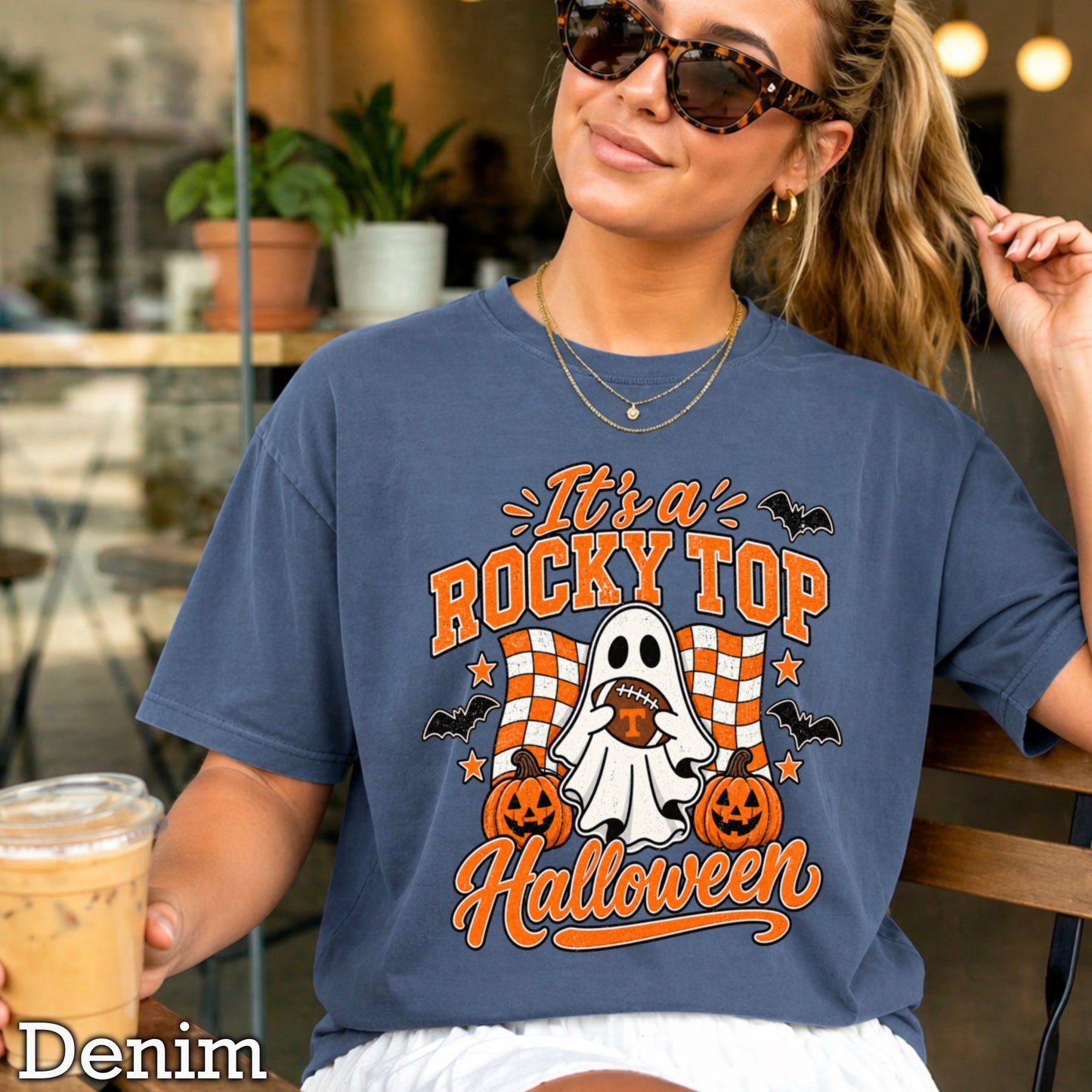 Tennessee Halloween Comfort Color Graphic Tee