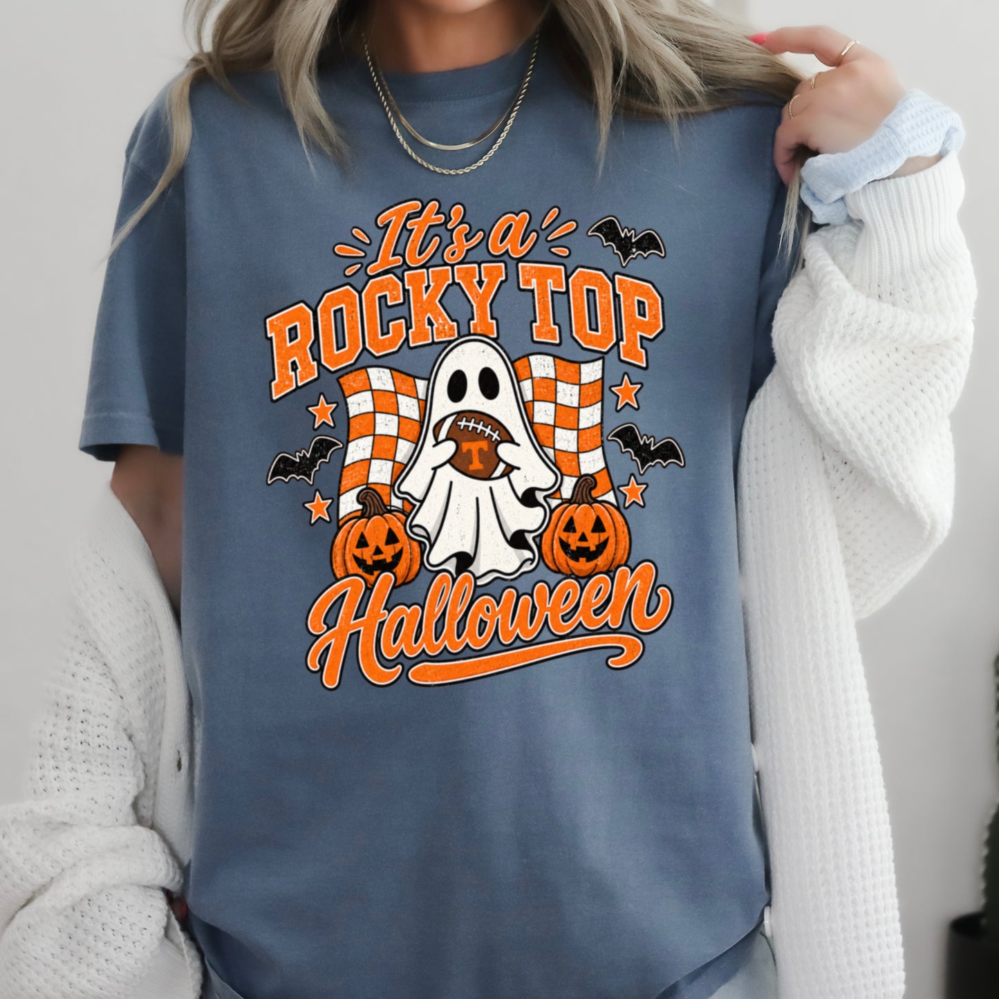 Tennessee Halloween Comfort Color Graphic Tee