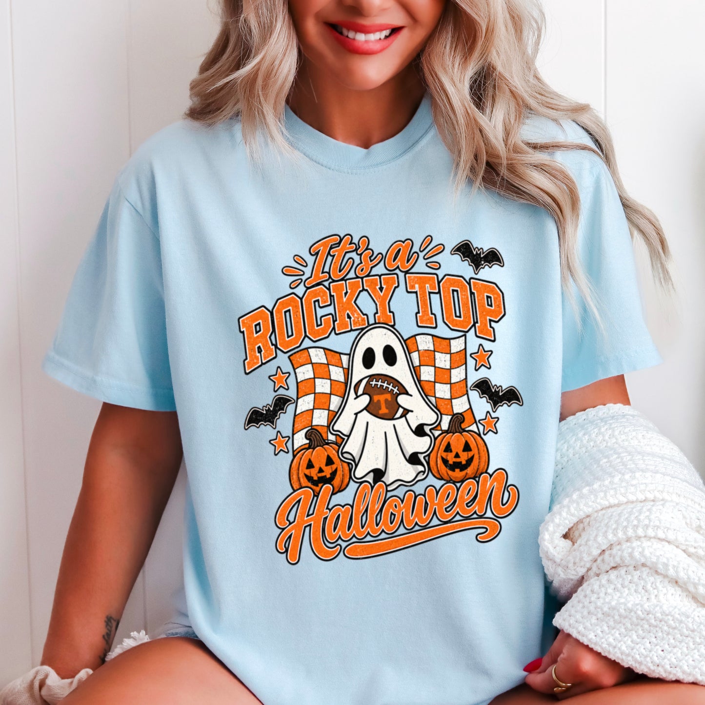 Tennessee Halloween Comfort Color Graphic Tee