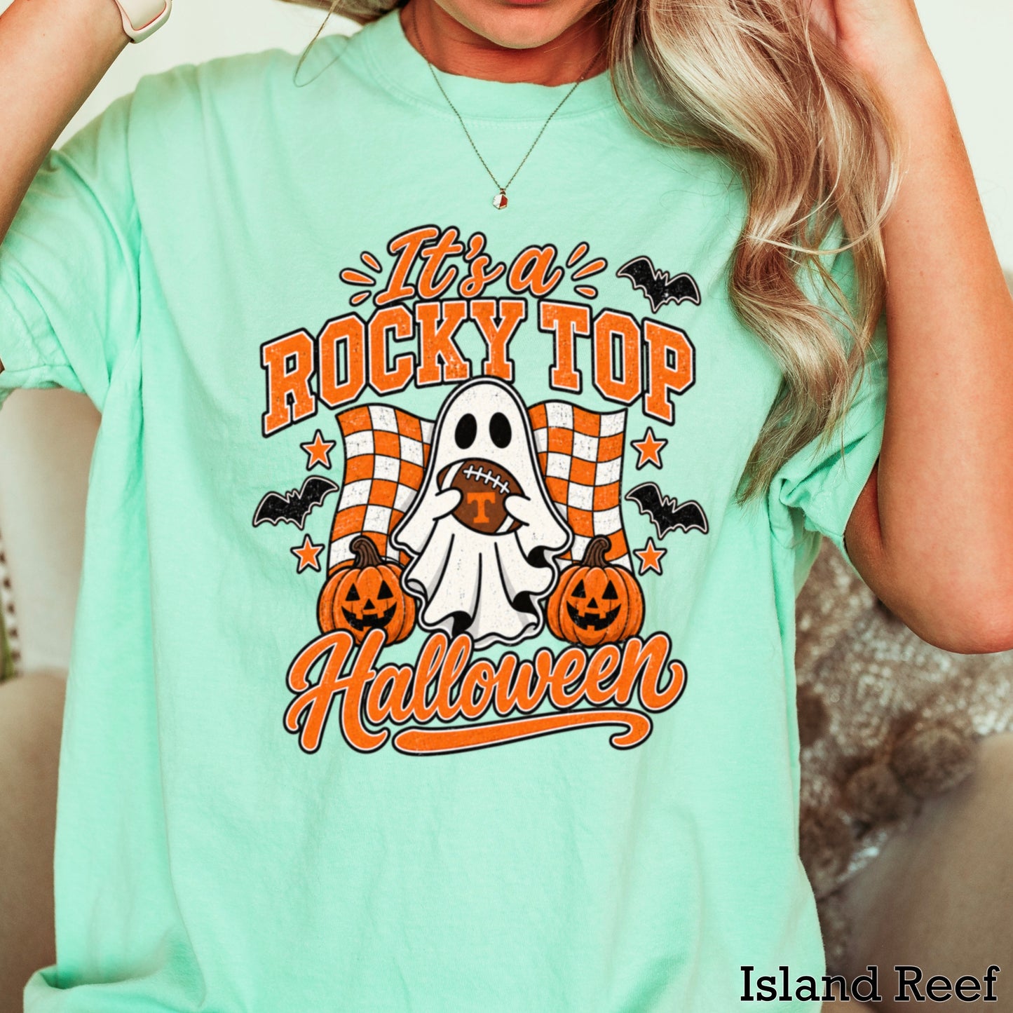 Tennessee Halloween Comfort Color Graphic Tee