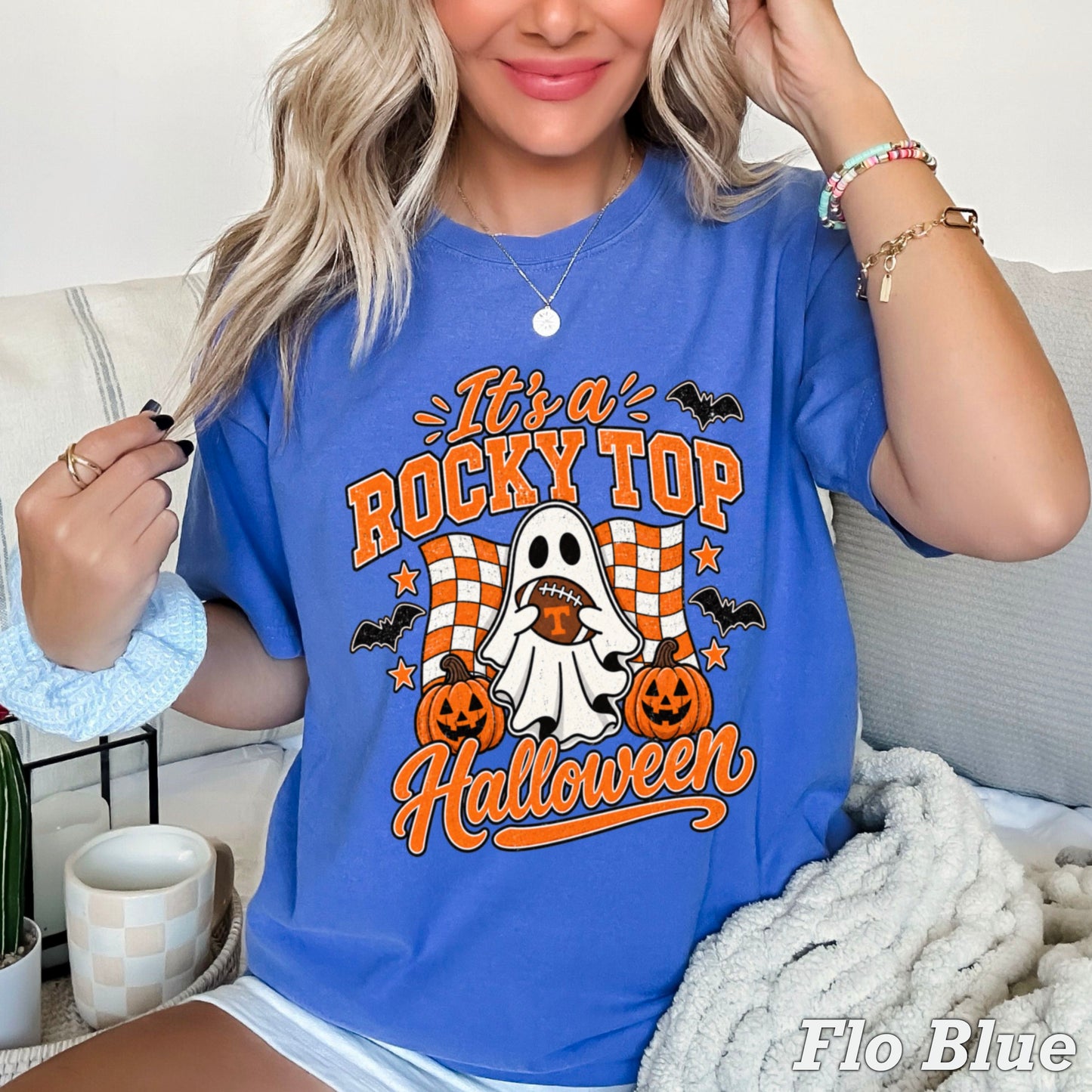 Tennessee Halloween Comfort Color Graphic Tee