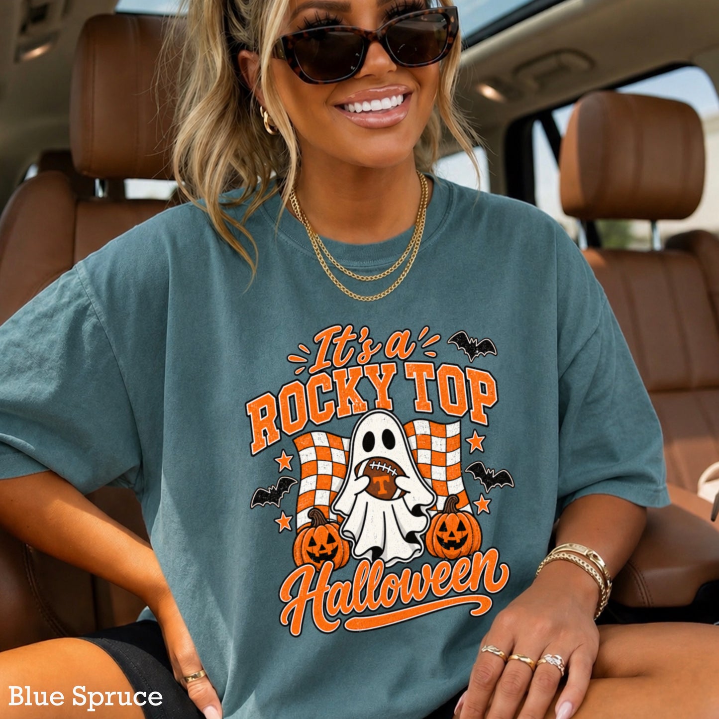 Tennessee Halloween Comfort Color Graphic Tee