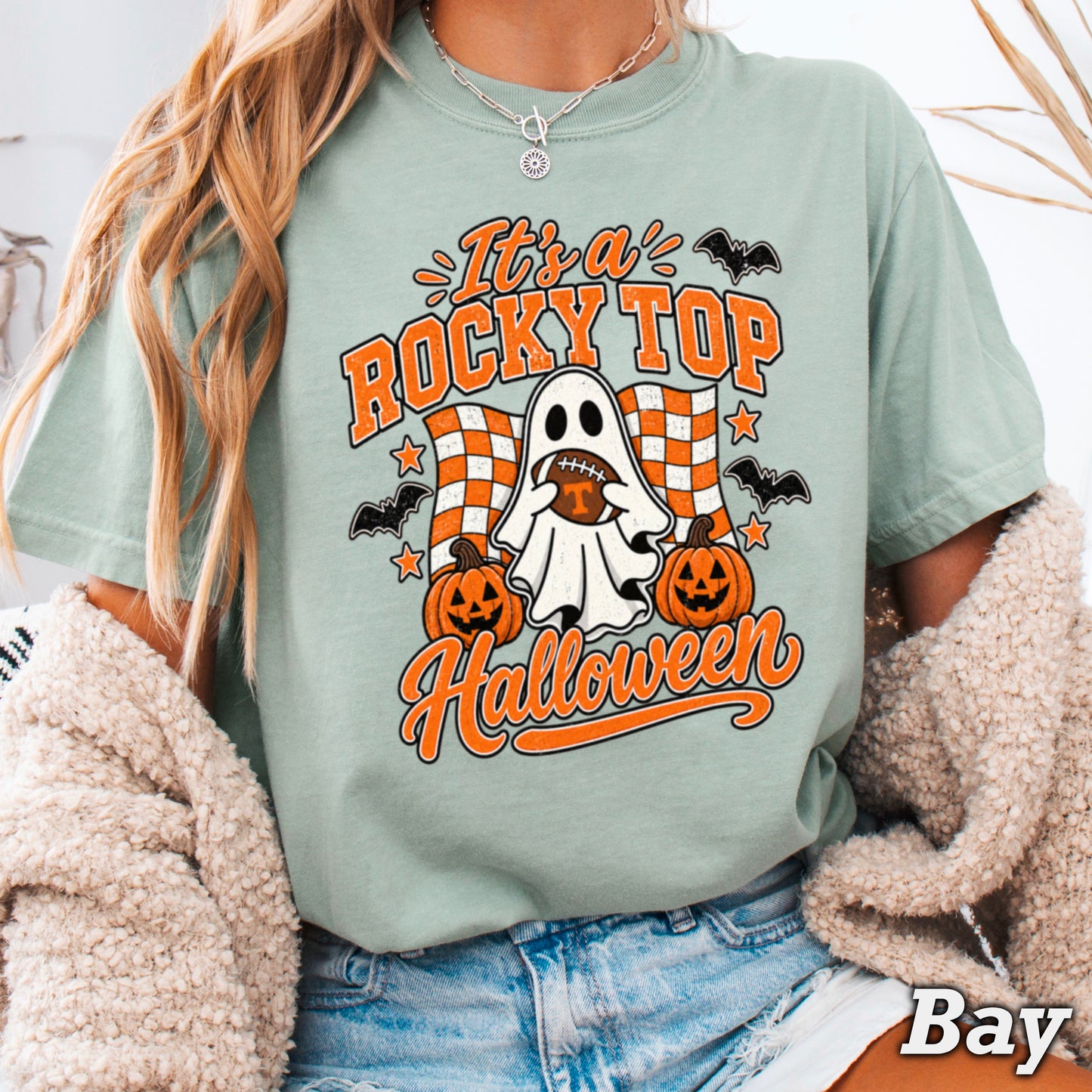 Tennessee Halloween Comfort Color Graphic Tee