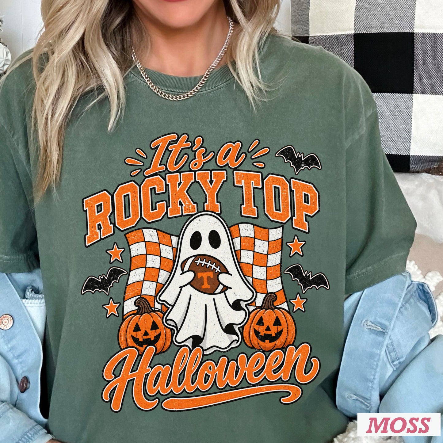 Tennessee Halloween Comfort Color Graphic Tee