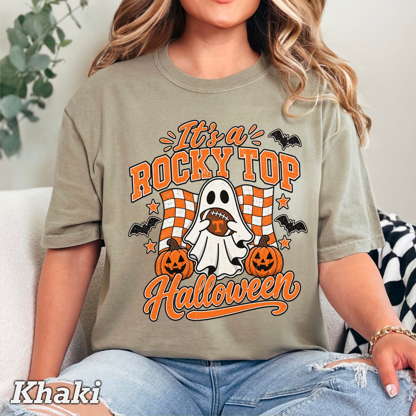 Tennessee Halloween Comfort Color Graphic Tee