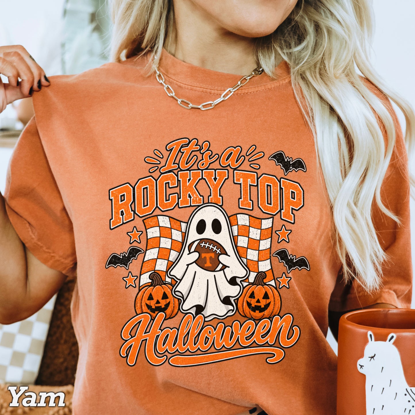 Tennessee Halloween Comfort Color Graphic Tee