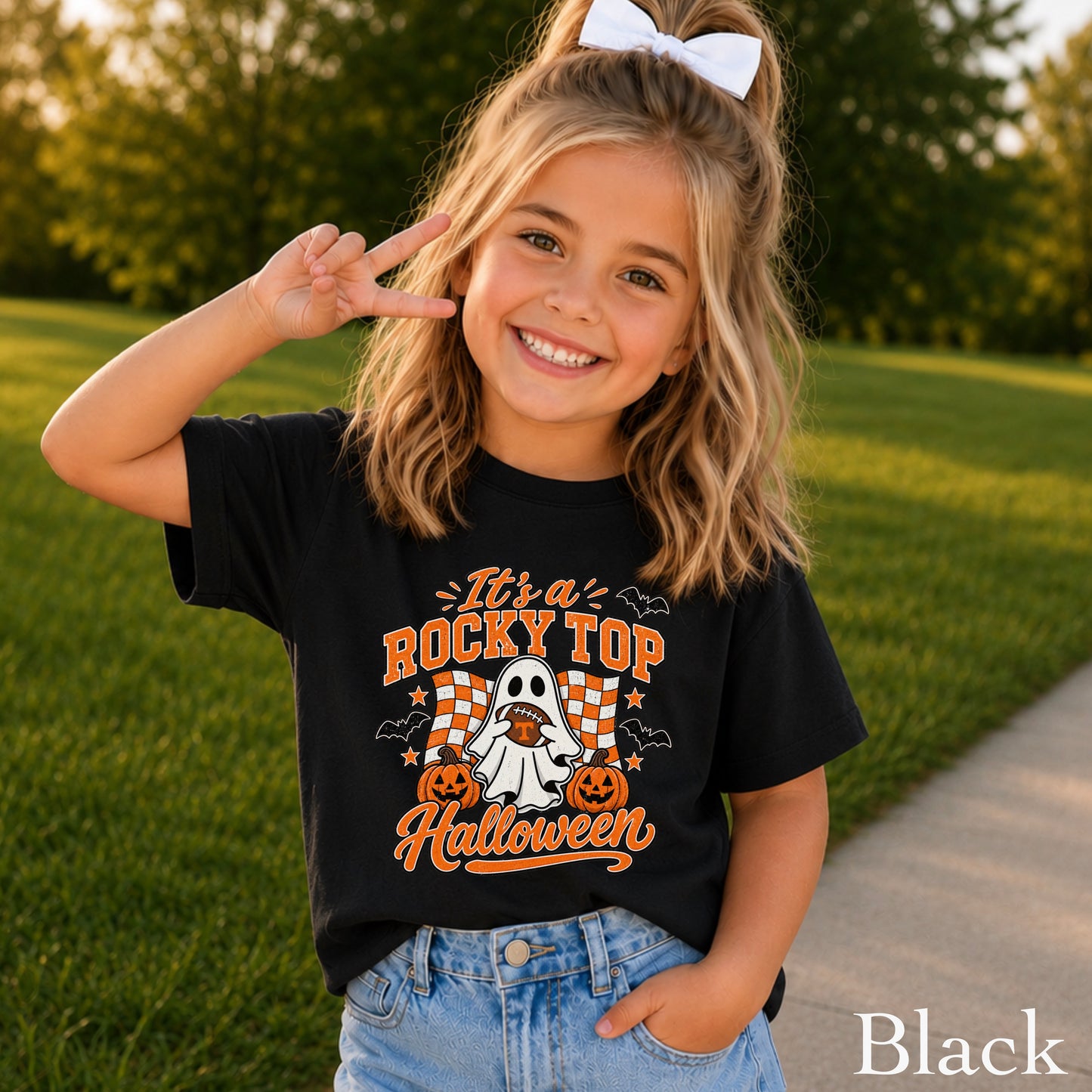 Tennessee Halloween Youth Comfort Color T-Shirt