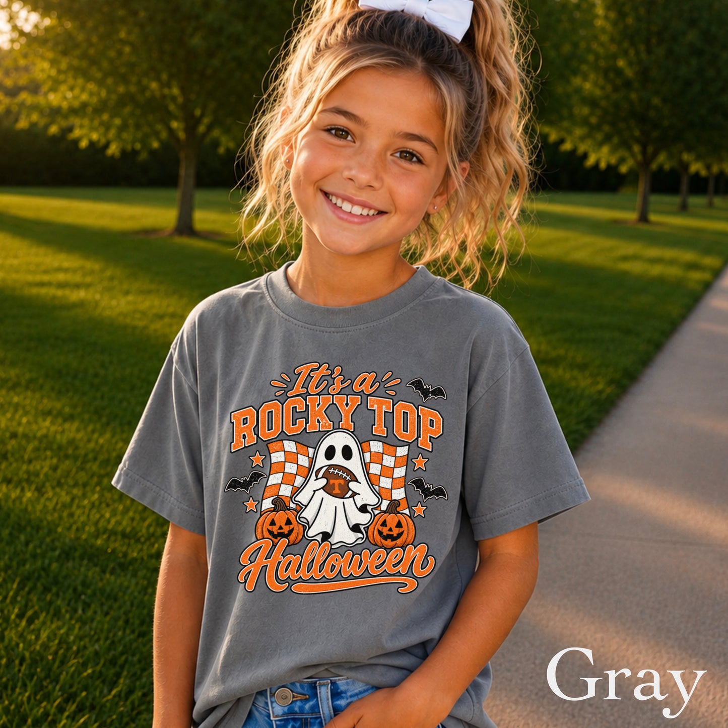 Tennessee Halloween Youth Comfort Color T-Shirt