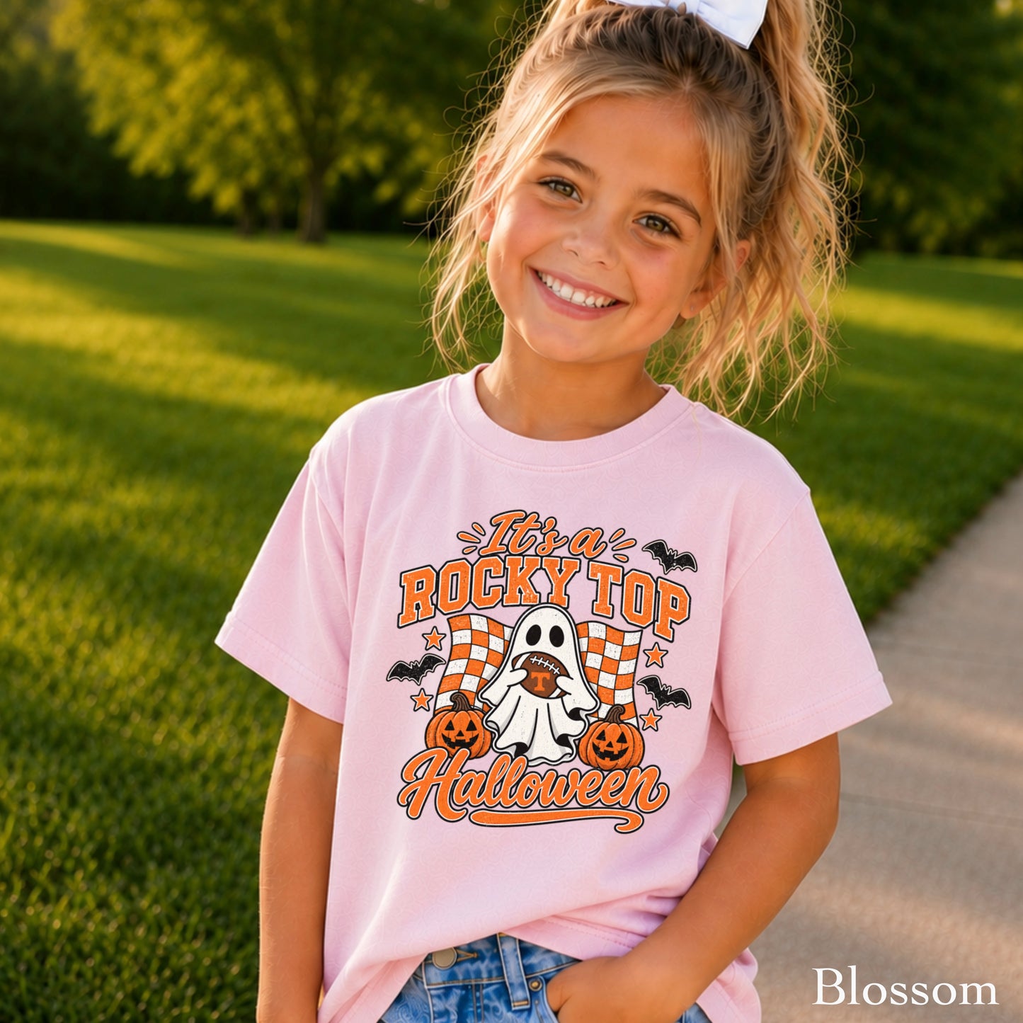 Tennessee Halloween Youth Comfort Color T-Shirt