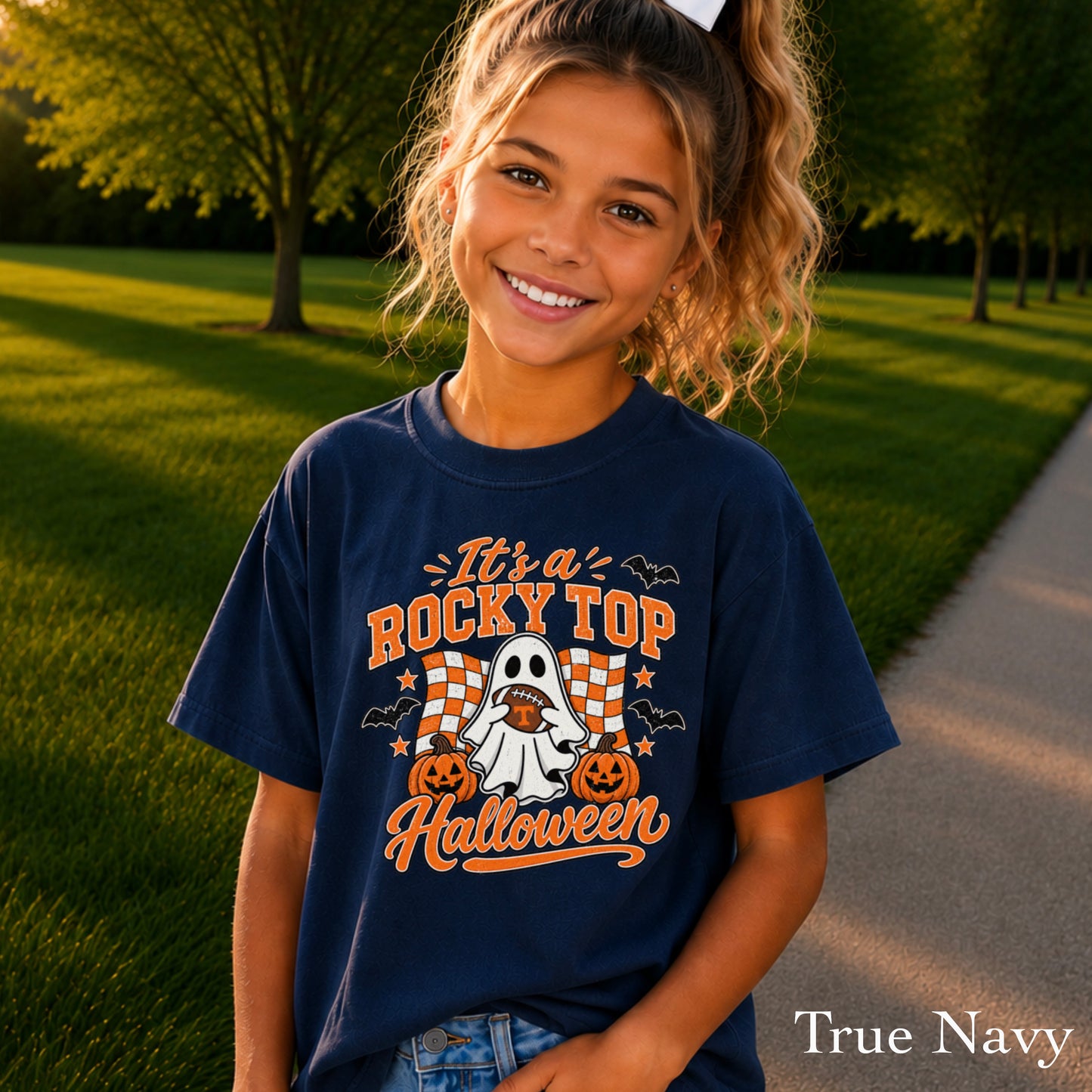 Tennessee Halloween Youth Comfort Color T-Shirt