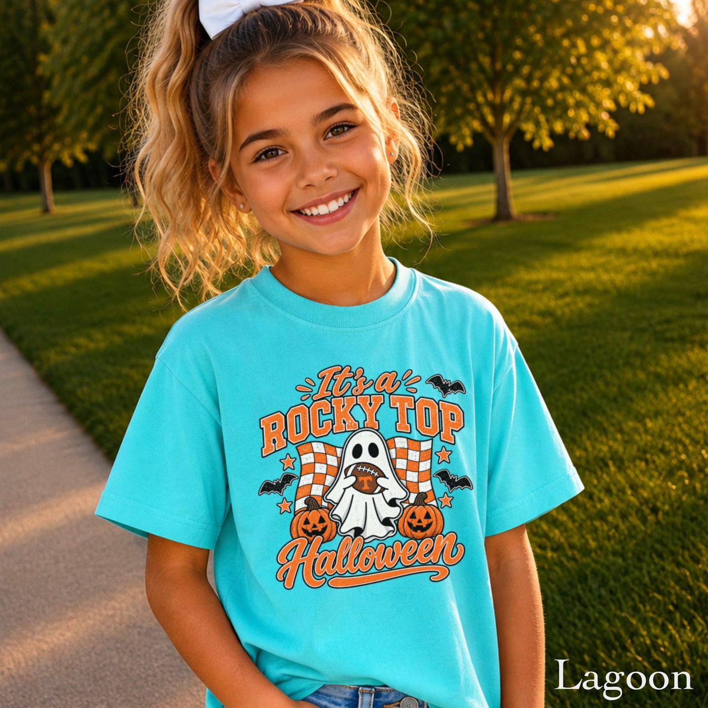 Tennessee Halloween Youth Comfort Color T-Shirt