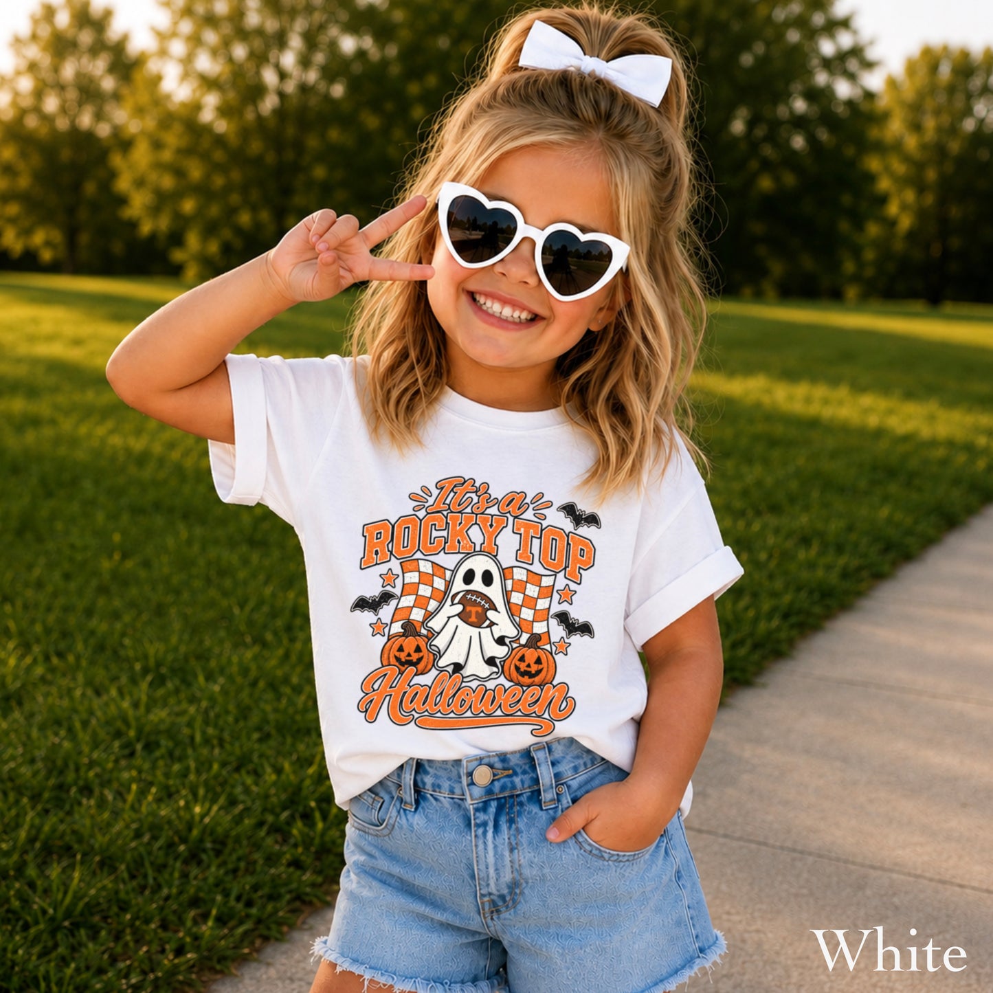 Tennessee Halloween Youth Comfort Color T-Shirt