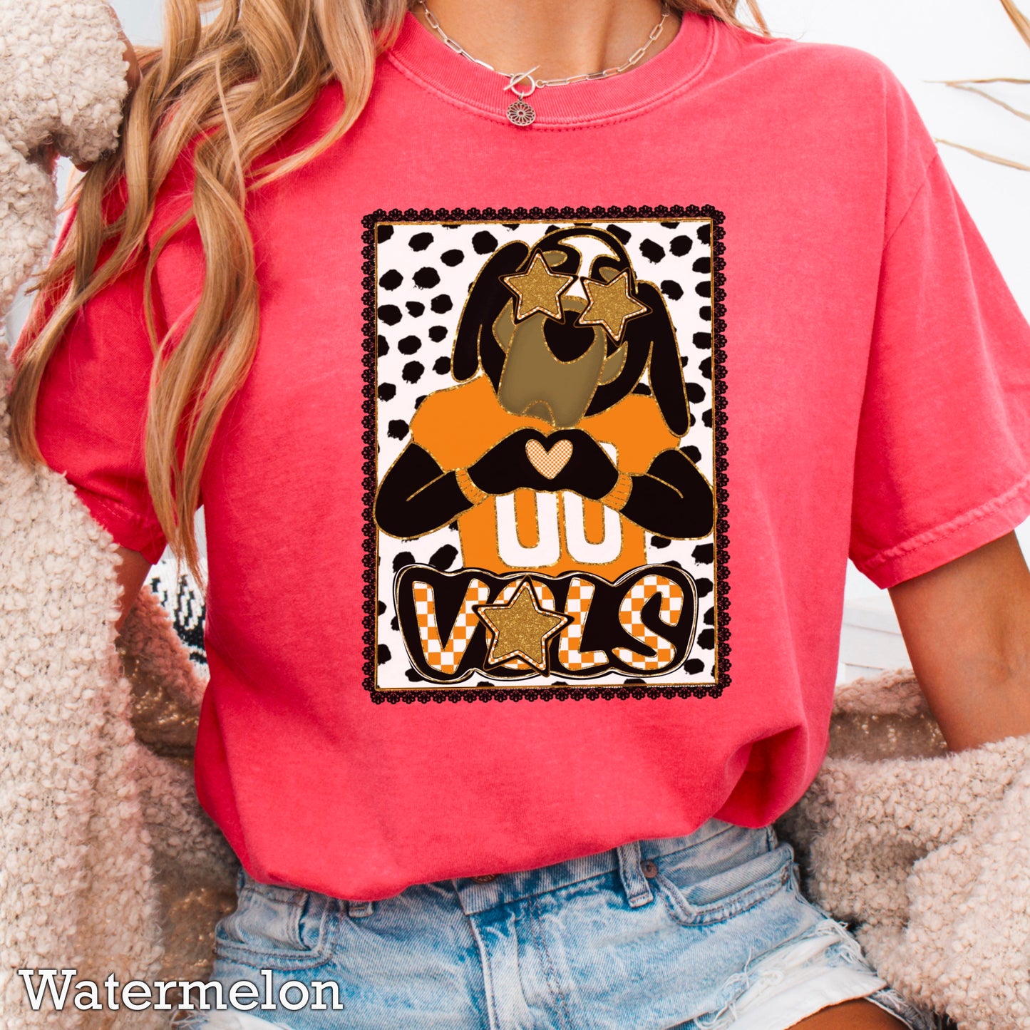 Tennessee Heart Me Comfort Color Graphic Tee
