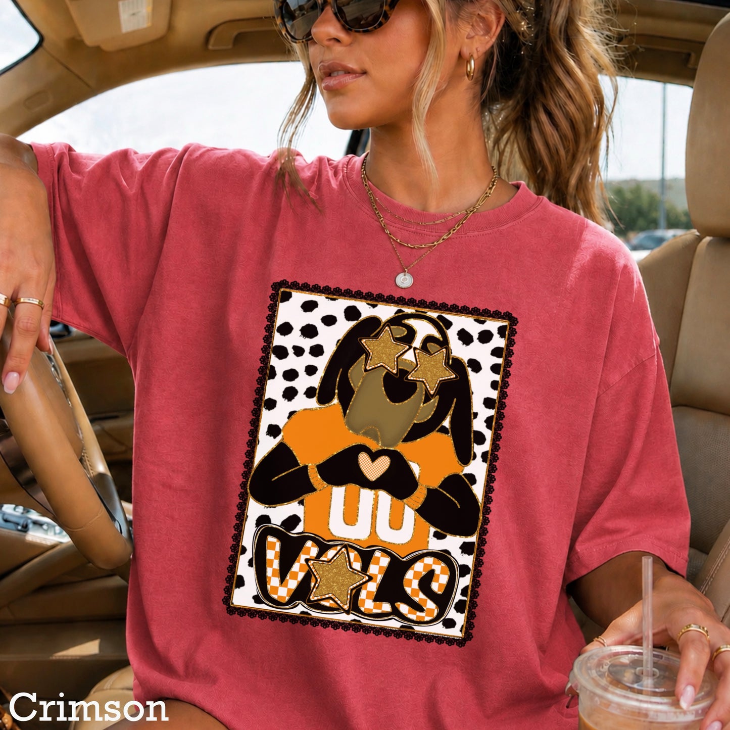 Tennessee Heart Me Comfort Color Graphic Tee