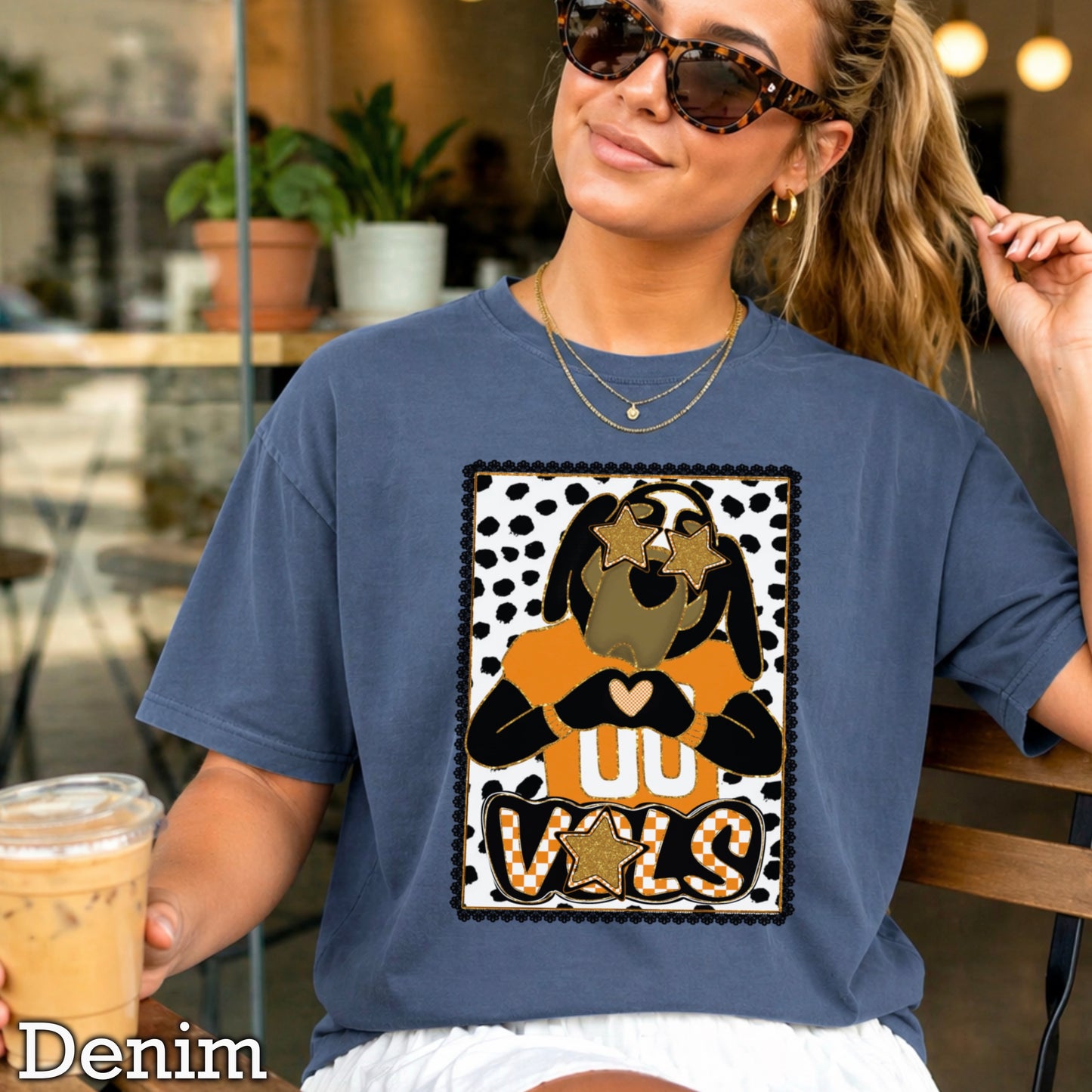 Tennessee Heart Me Comfort Color Graphic Tee