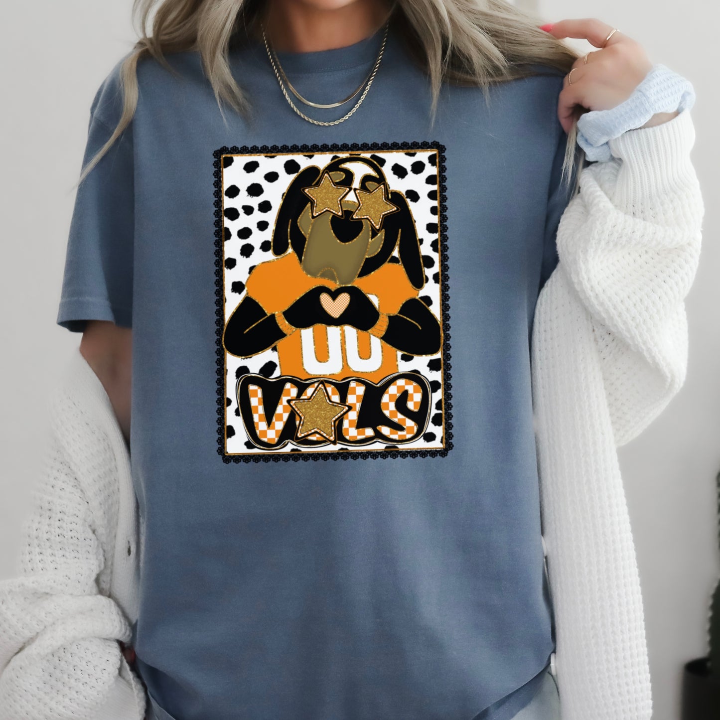 Tennessee Heart Me Comfort Color Graphic Tee