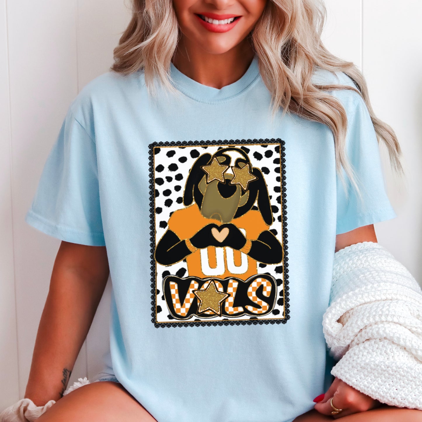 Tennessee Heart Me Comfort Color Graphic Tee