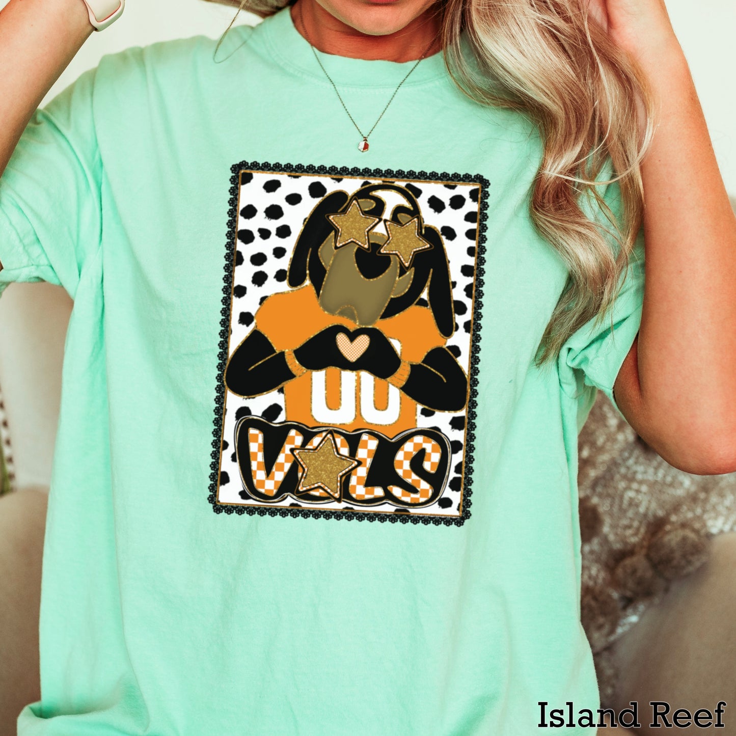 Tennessee Heart Me Comfort Color Graphic Tee