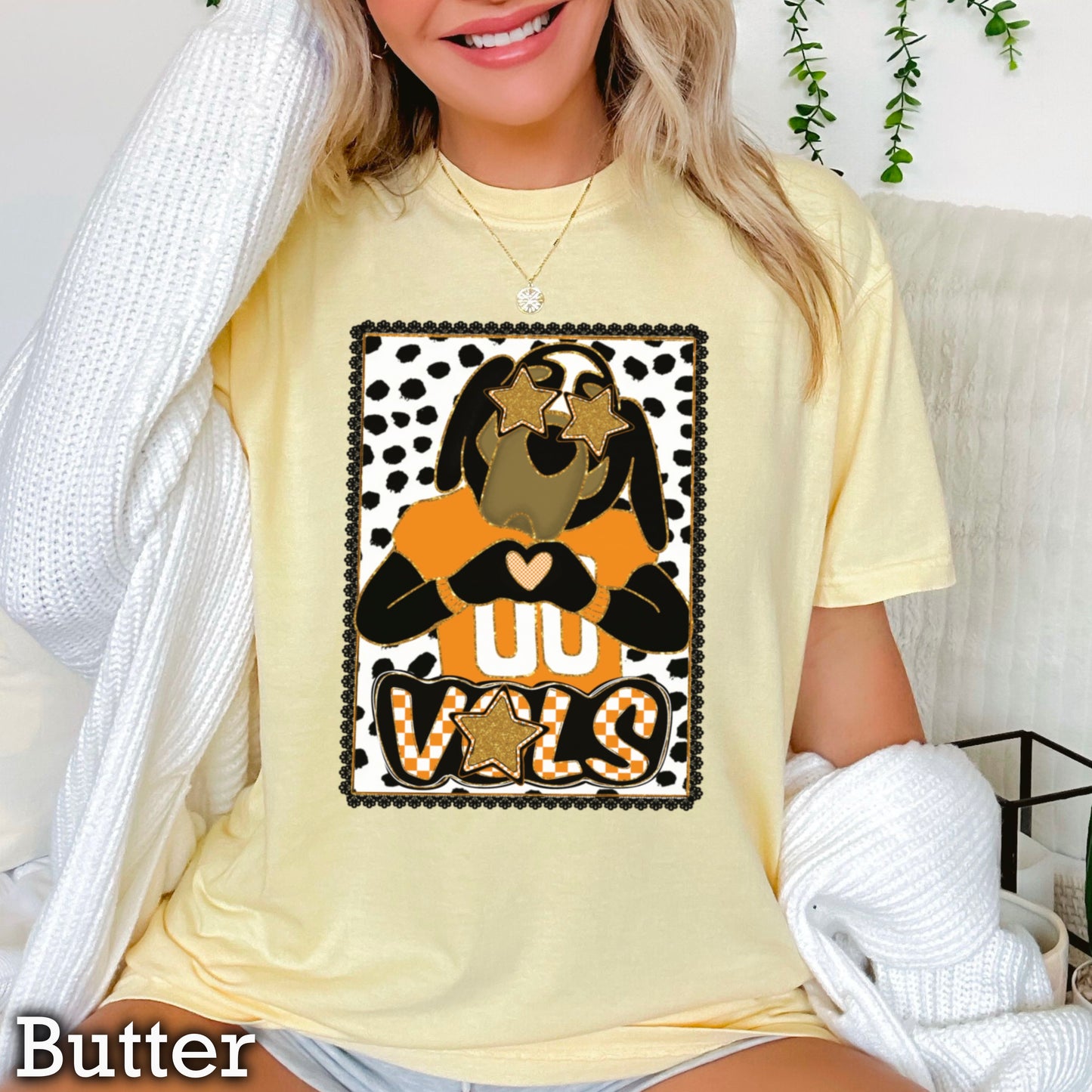 Tennessee Heart Me Comfort Color Graphic Tee