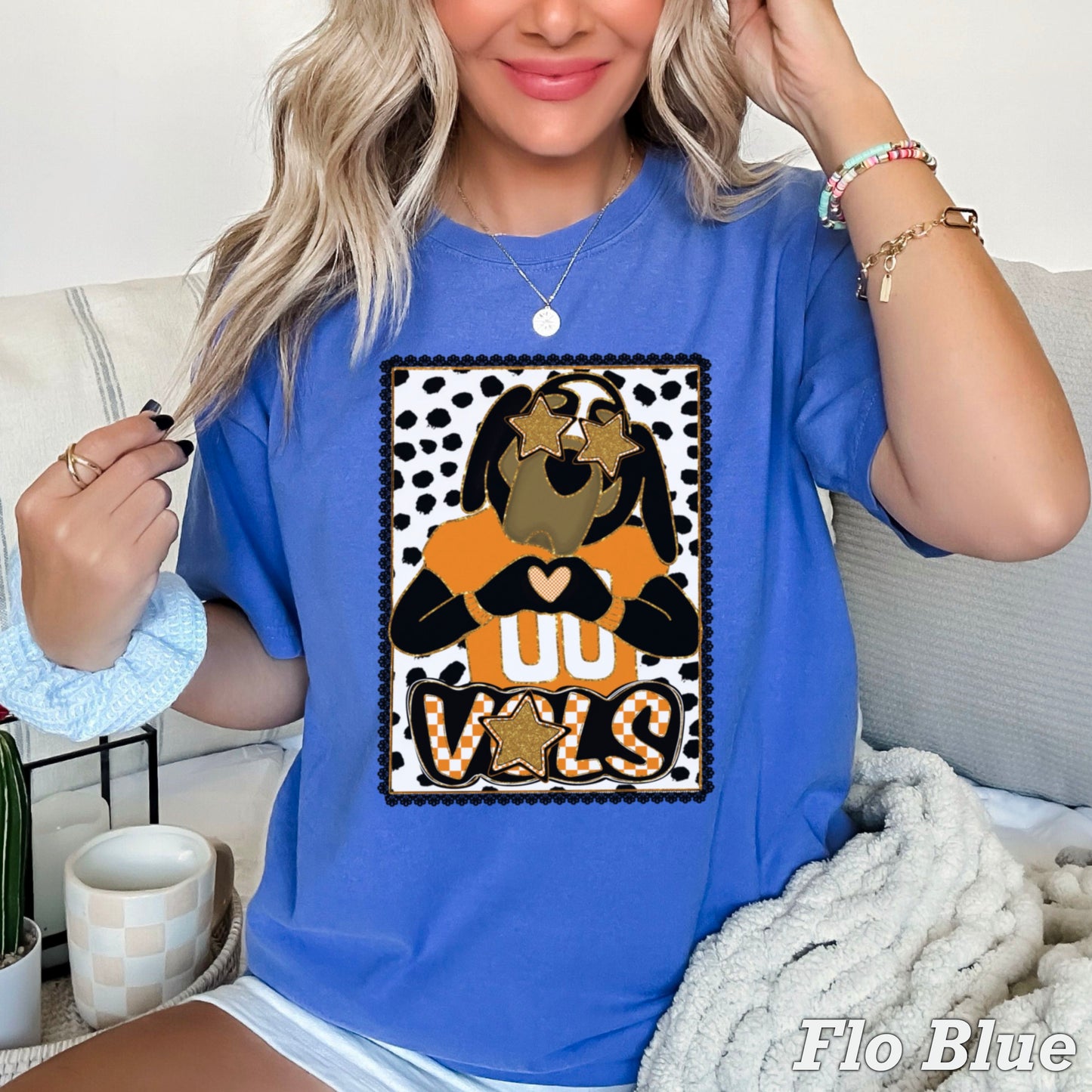 Tennessee Heart Me Comfort Color Graphic Tee
