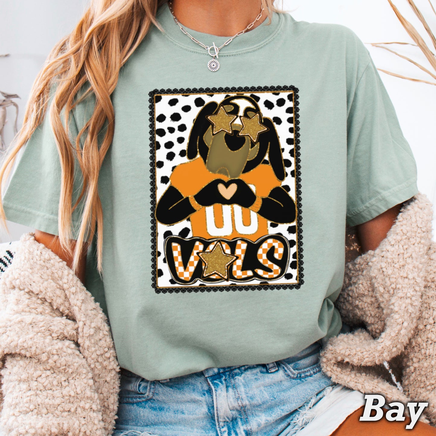 Tennessee Heart Me Comfort Color Graphic Tee