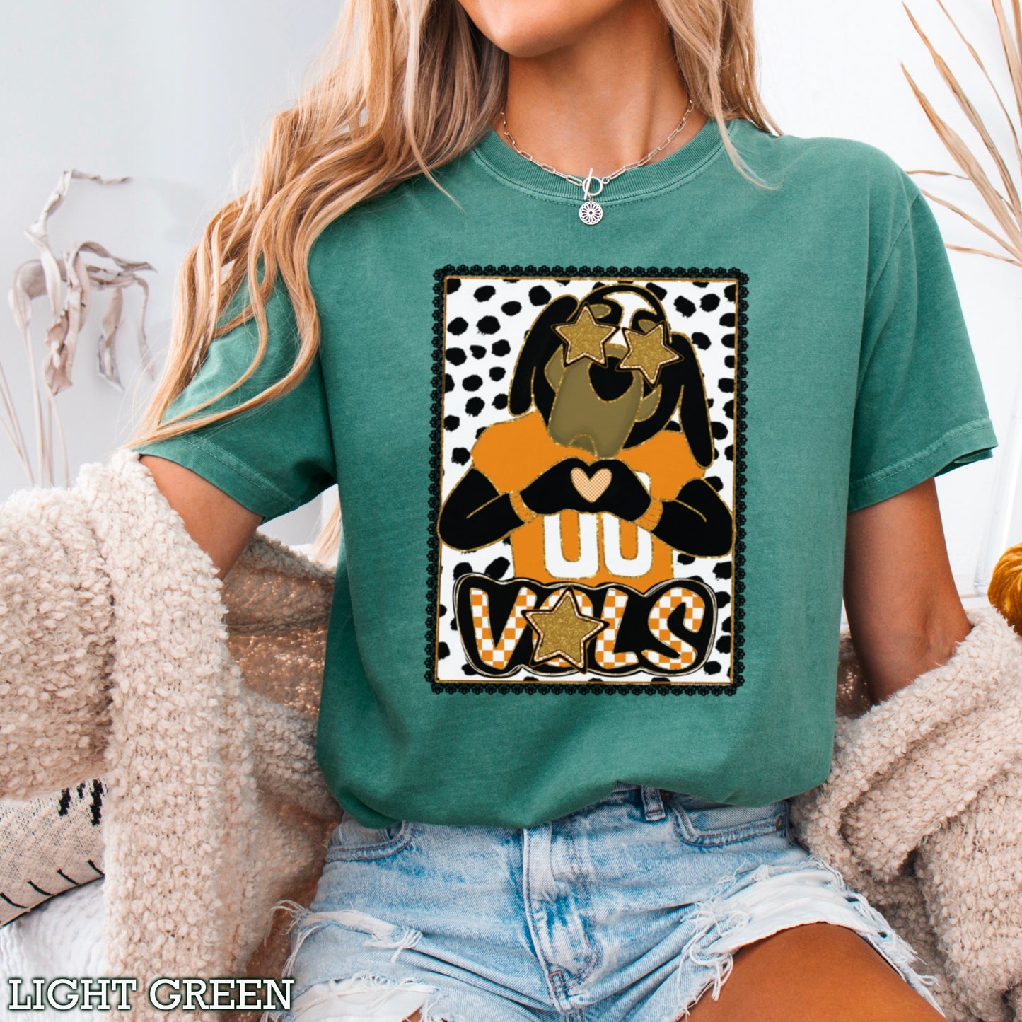 Tennessee Heart Me Comfort Color Graphic Tee