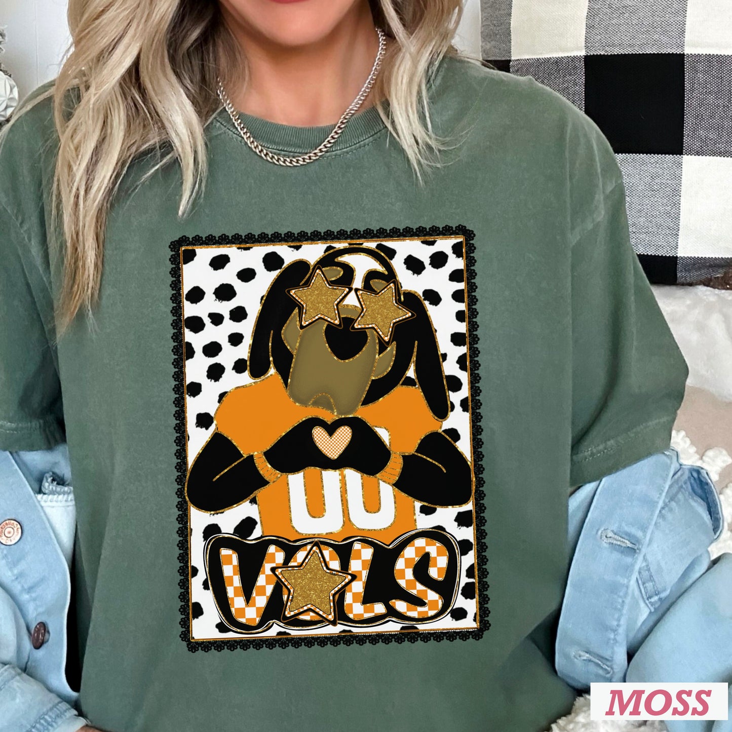 Tennessee Heart Me Comfort Color Graphic Tee