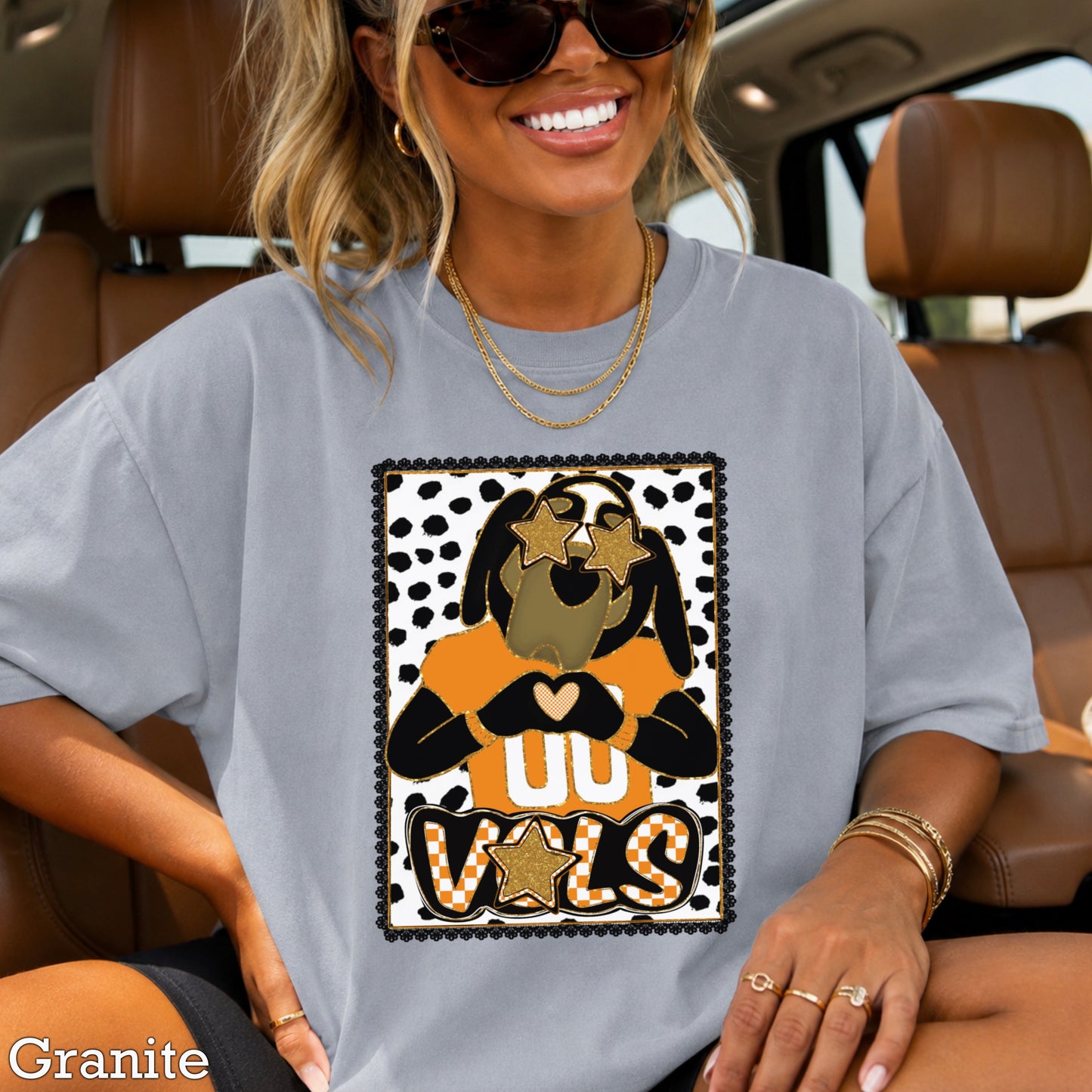 Tennessee Heart Me Comfort Color Graphic Tee