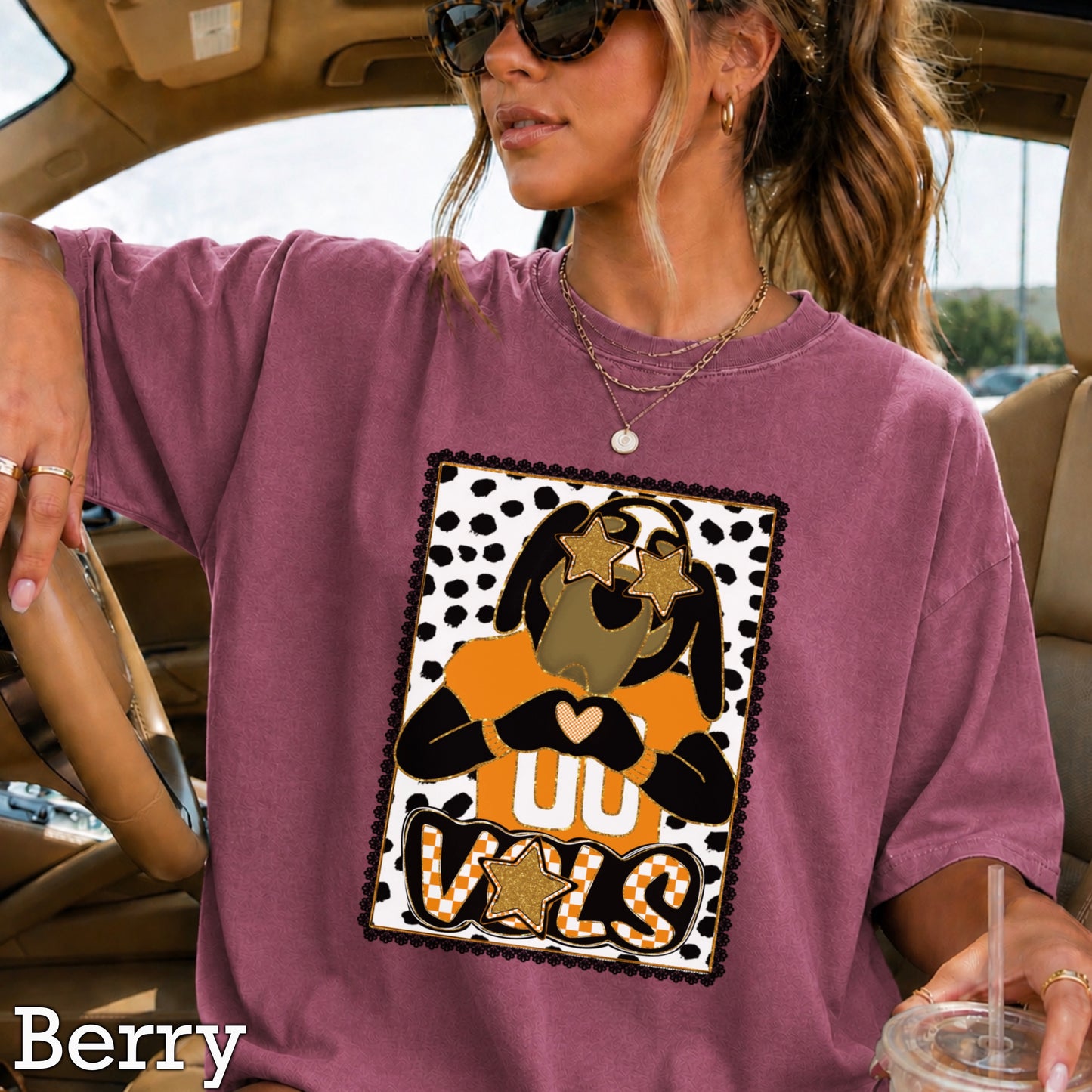 Tennessee Heart Me Comfort Color Graphic Tee