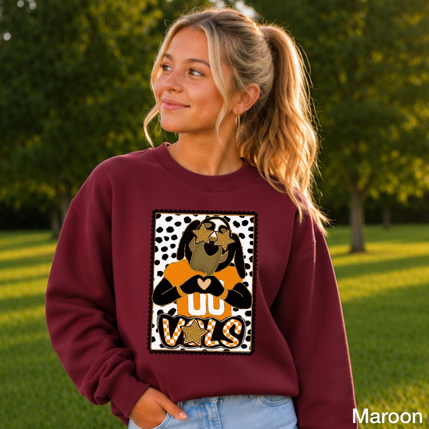 Tennessee Heart Me Youth Crewneck Sweatshirt