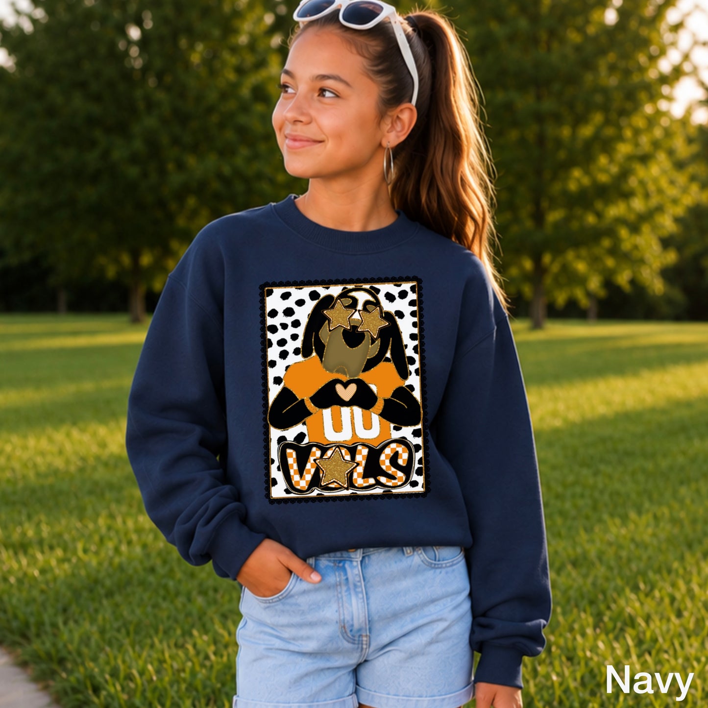 Tennessee Heart Me Youth Crewneck Sweatshirt