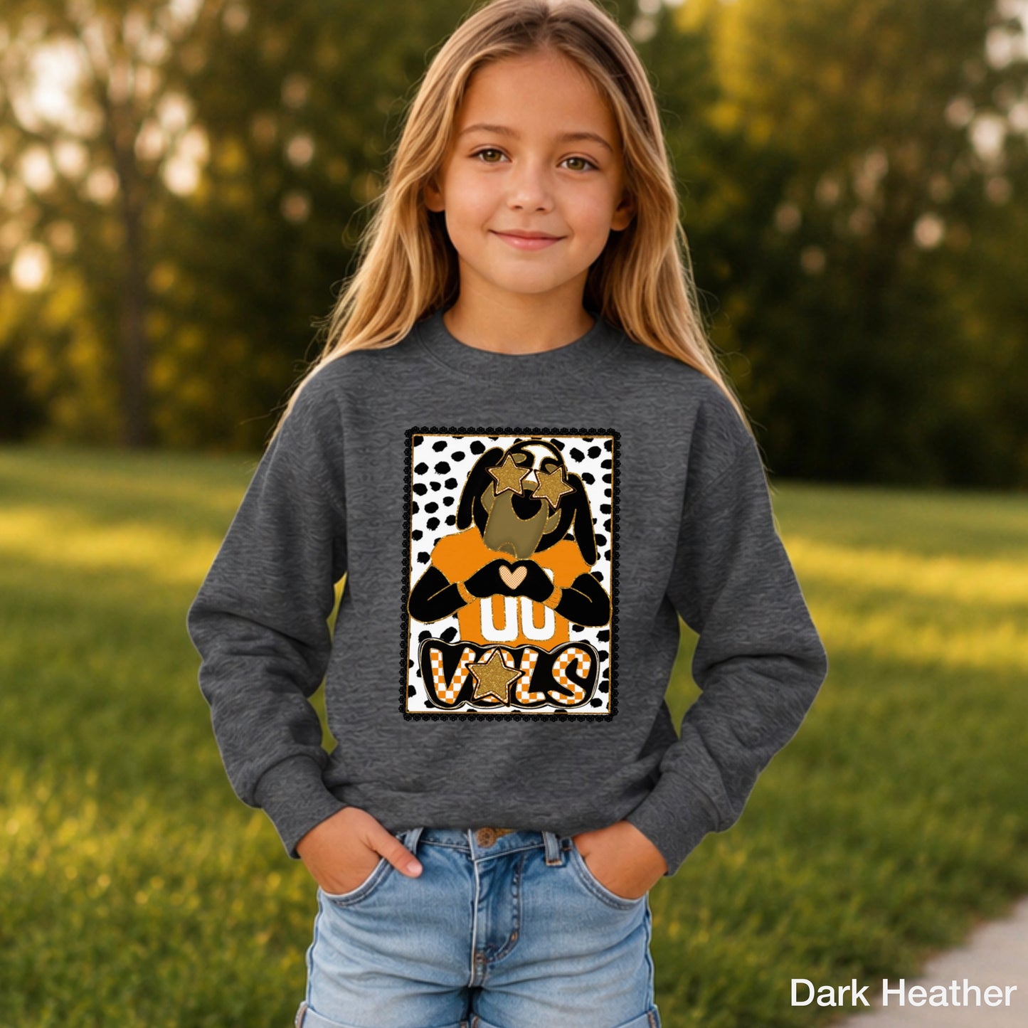 Tennessee Heart Me Youth Crewneck Sweatshirt