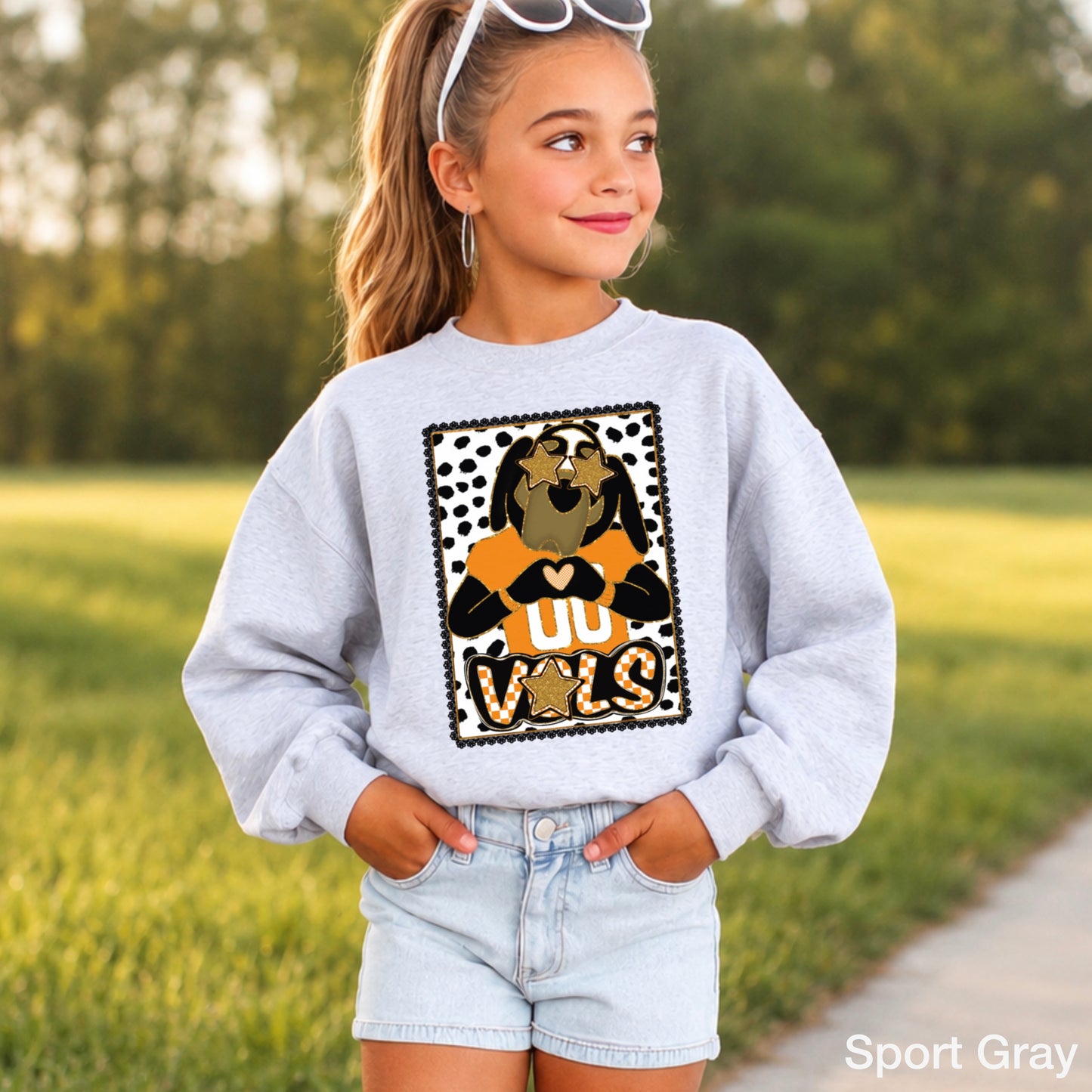 Tennessee Heart Me Youth Crewneck Sweatshirt