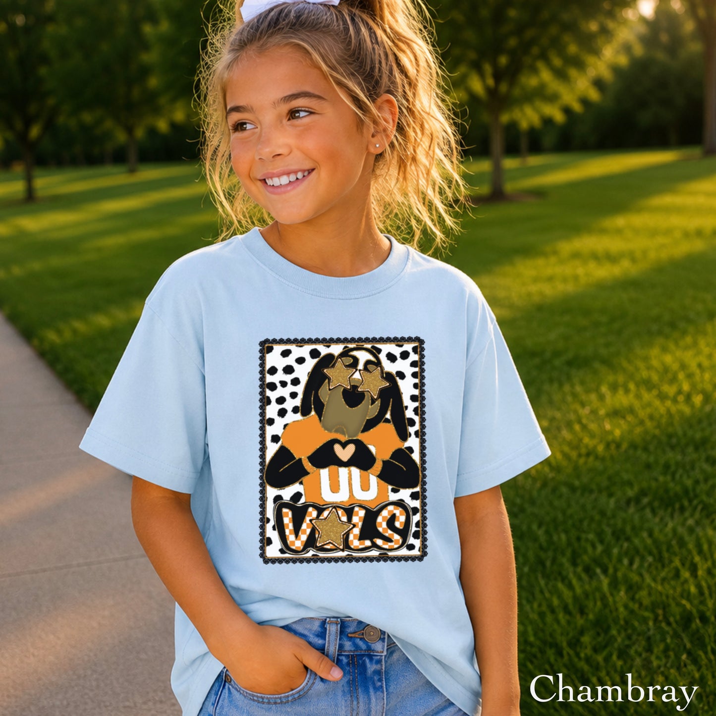 Tennessee Heart Me Youth Comfort Color T-Shirt