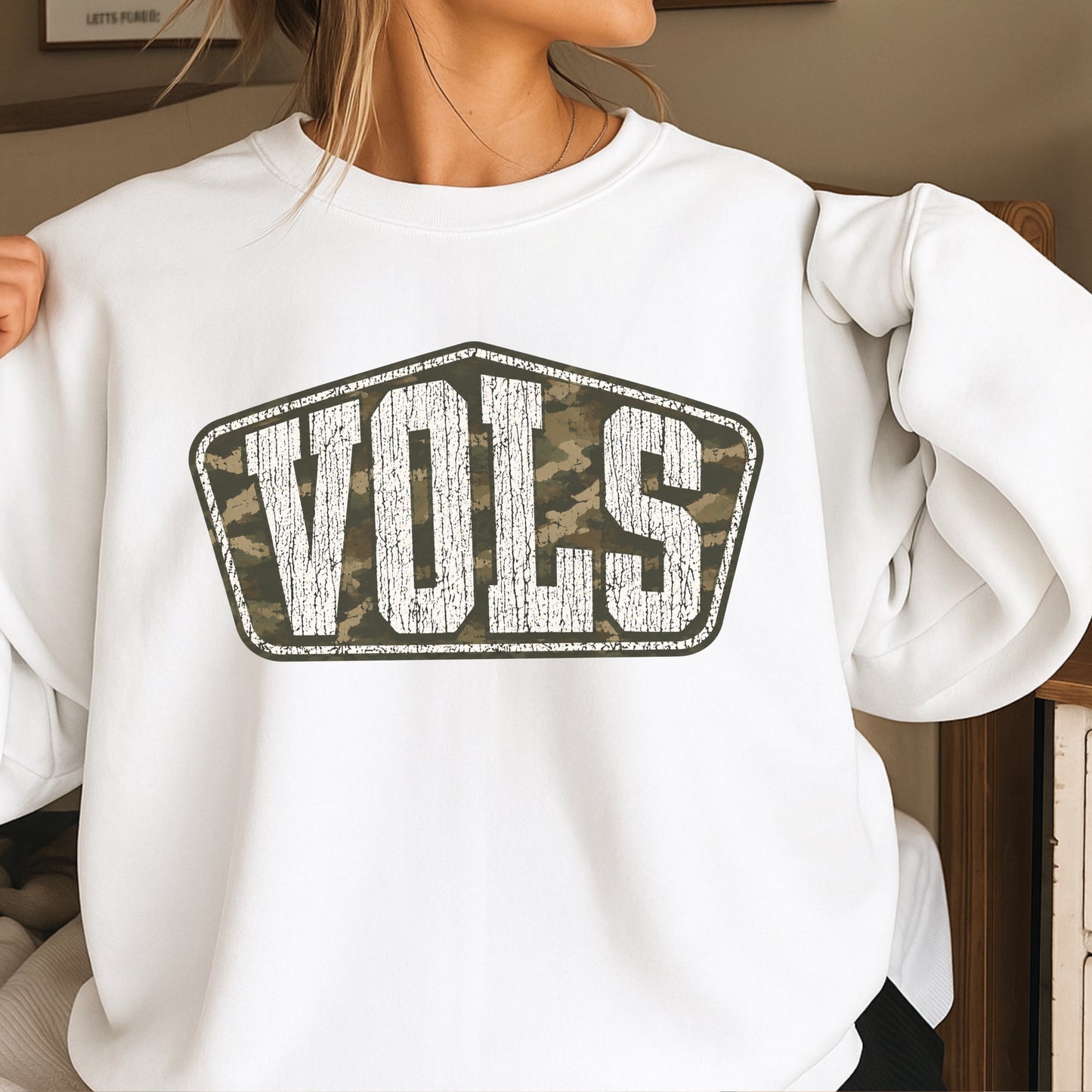 Tennessee Camo Crewneck Sweatshirt
