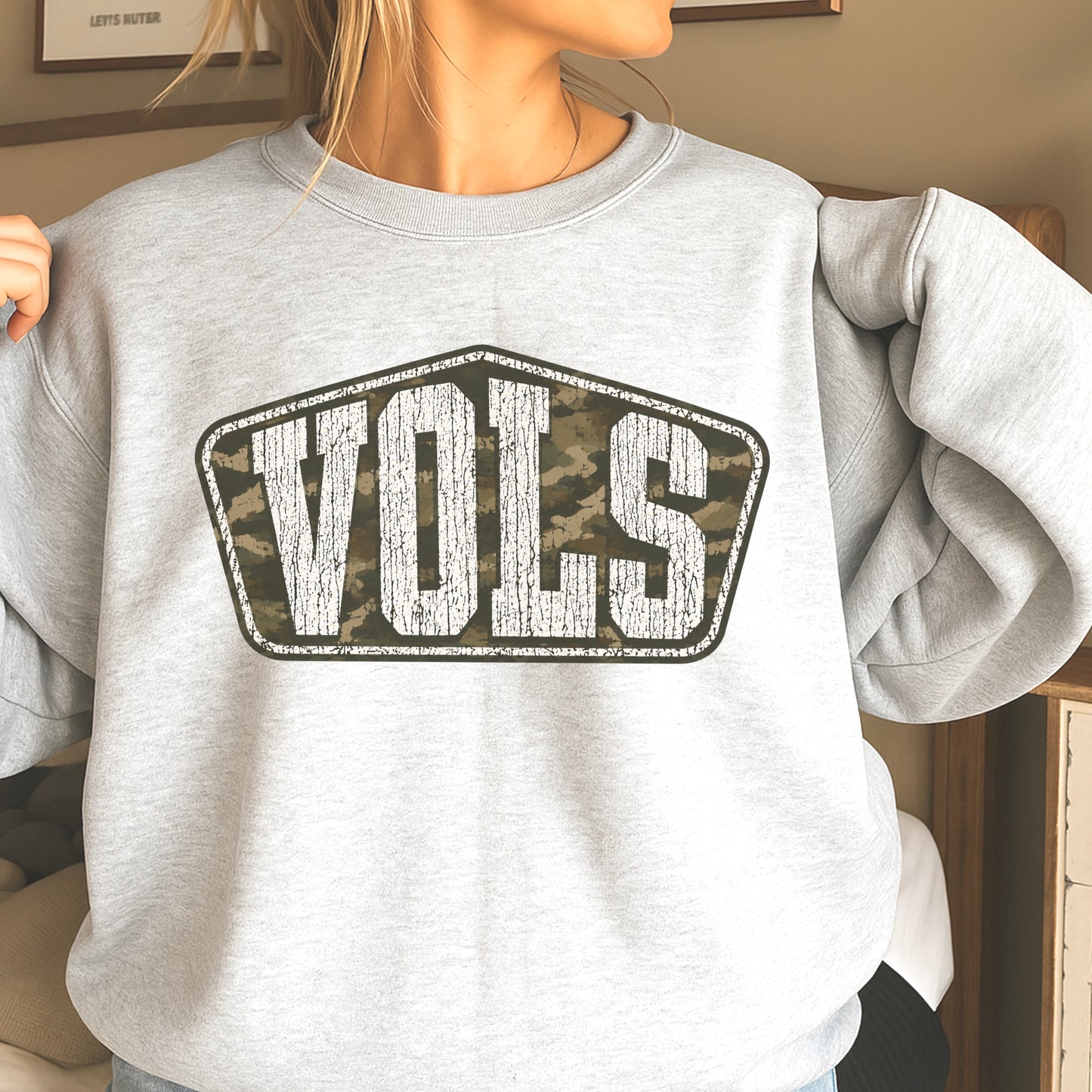 Tennessee Camo Crewneck Sweatshirt