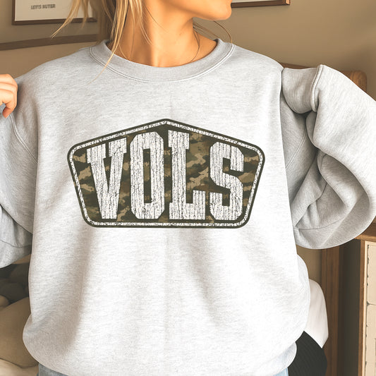 Tennessee Camo Crewneck Sweatshirt
