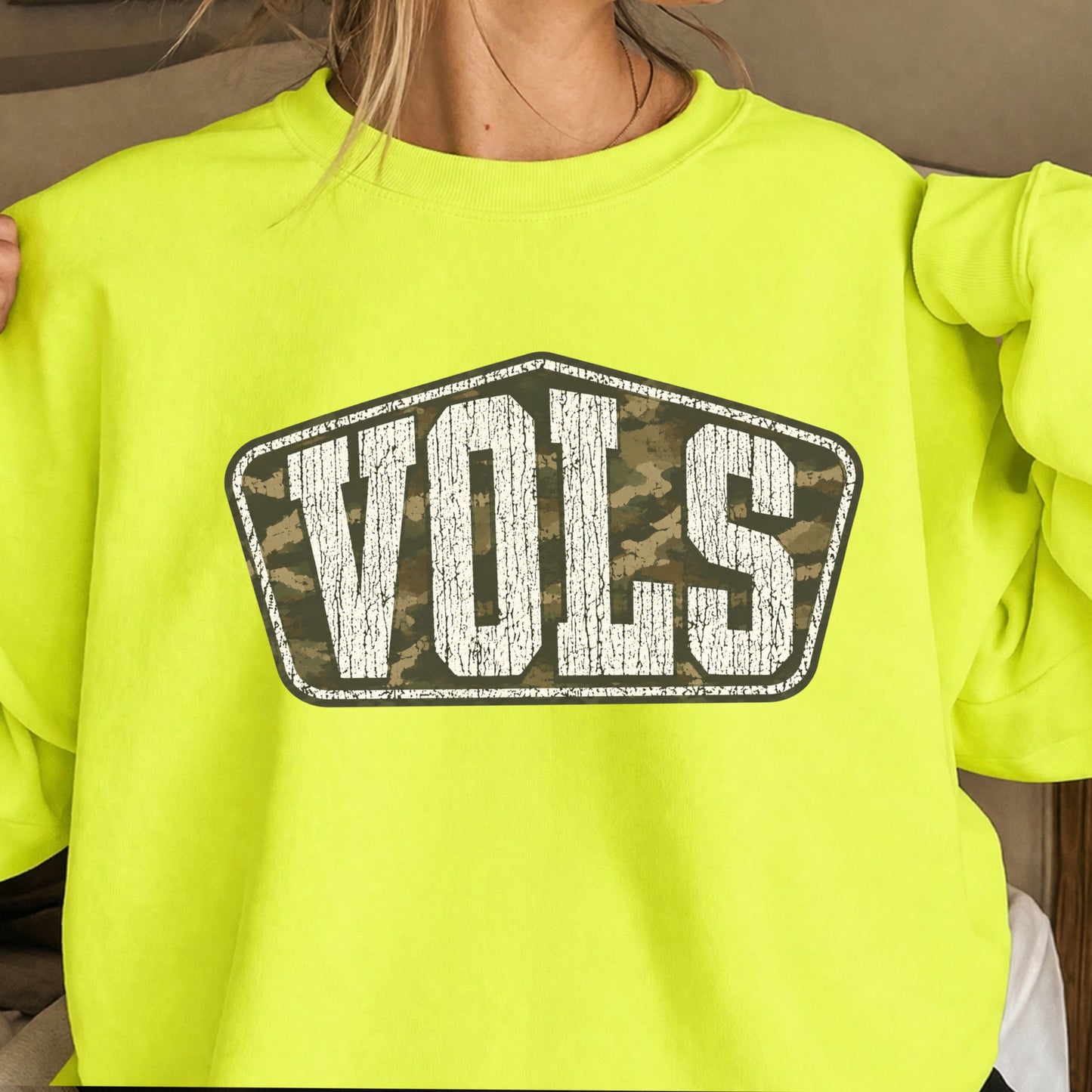 Tennessee Camo Crewneck Sweatshirt