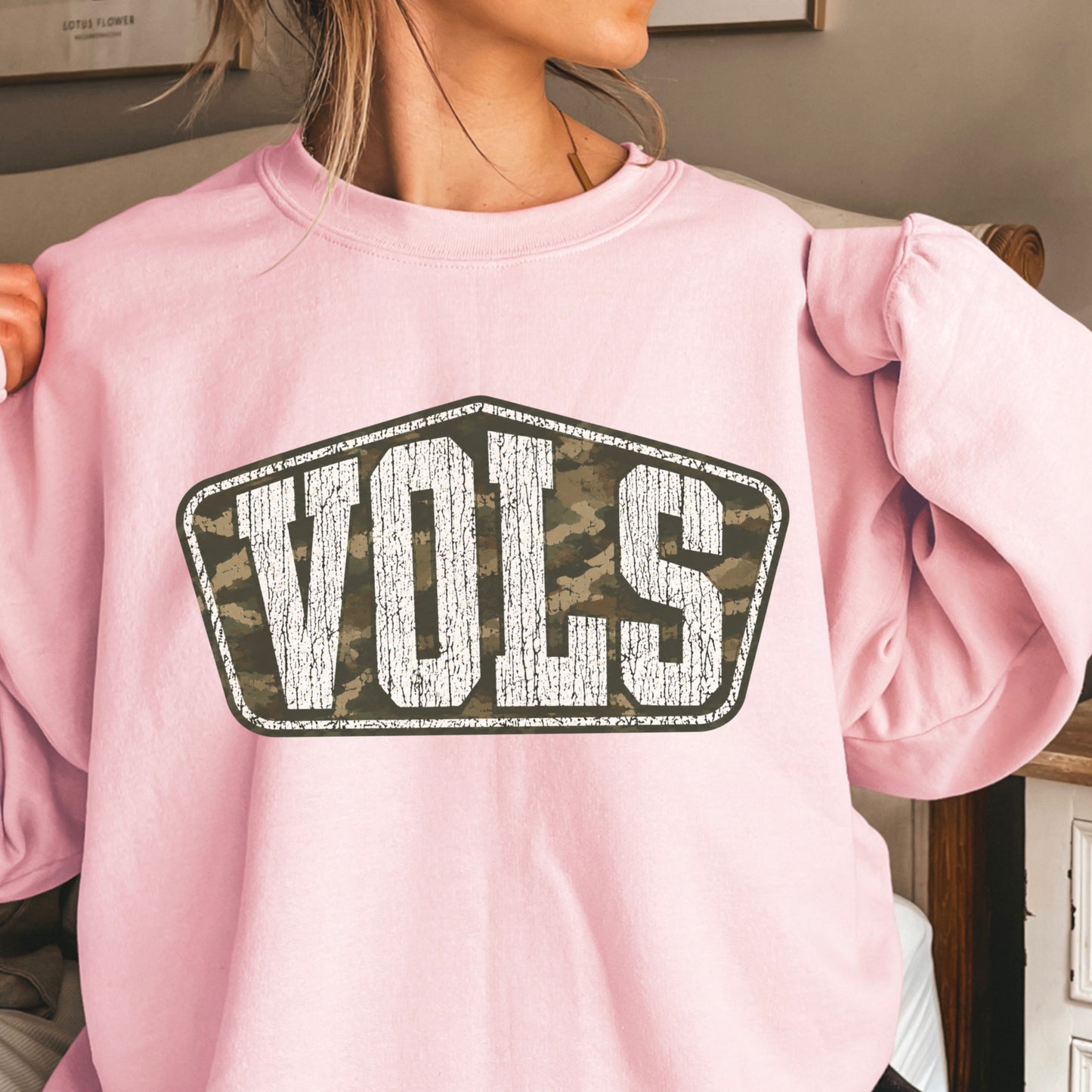 Tennessee Camo Crewneck Sweatshirt