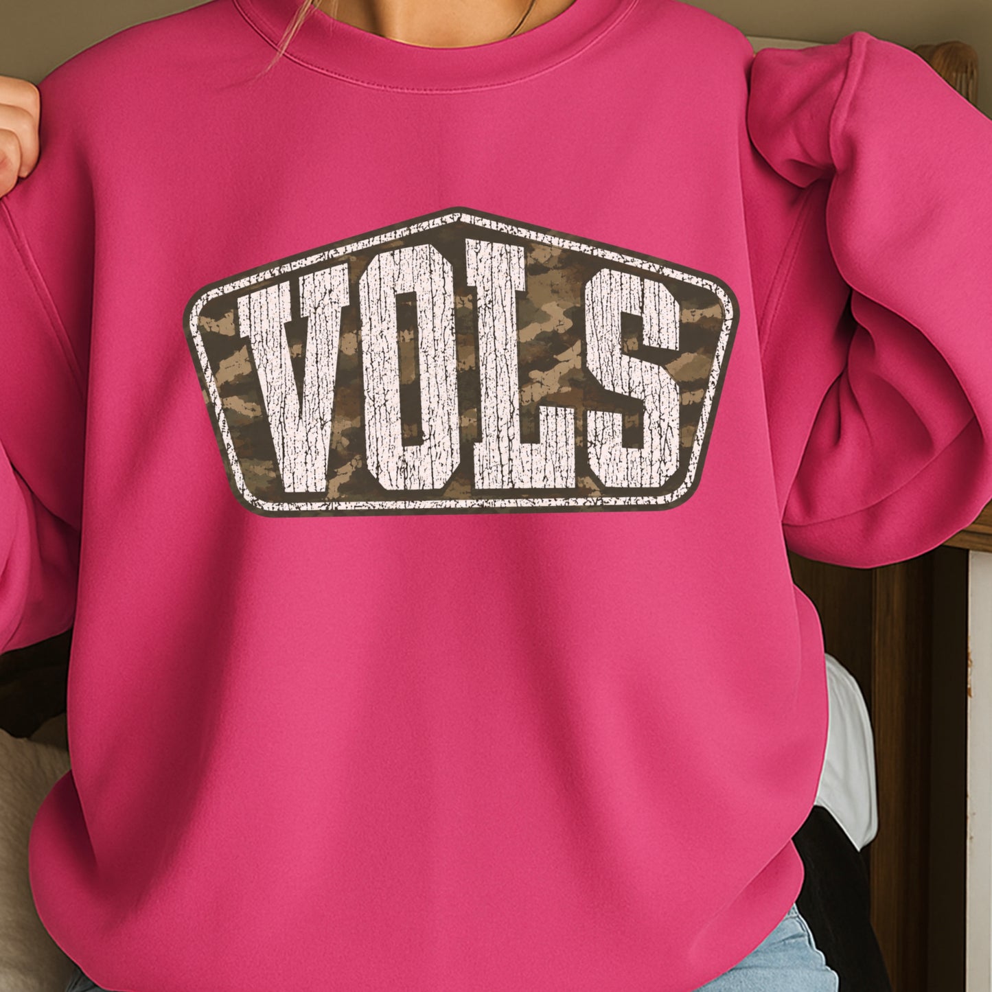 Tennessee Camo Crewneck Sweatshirt