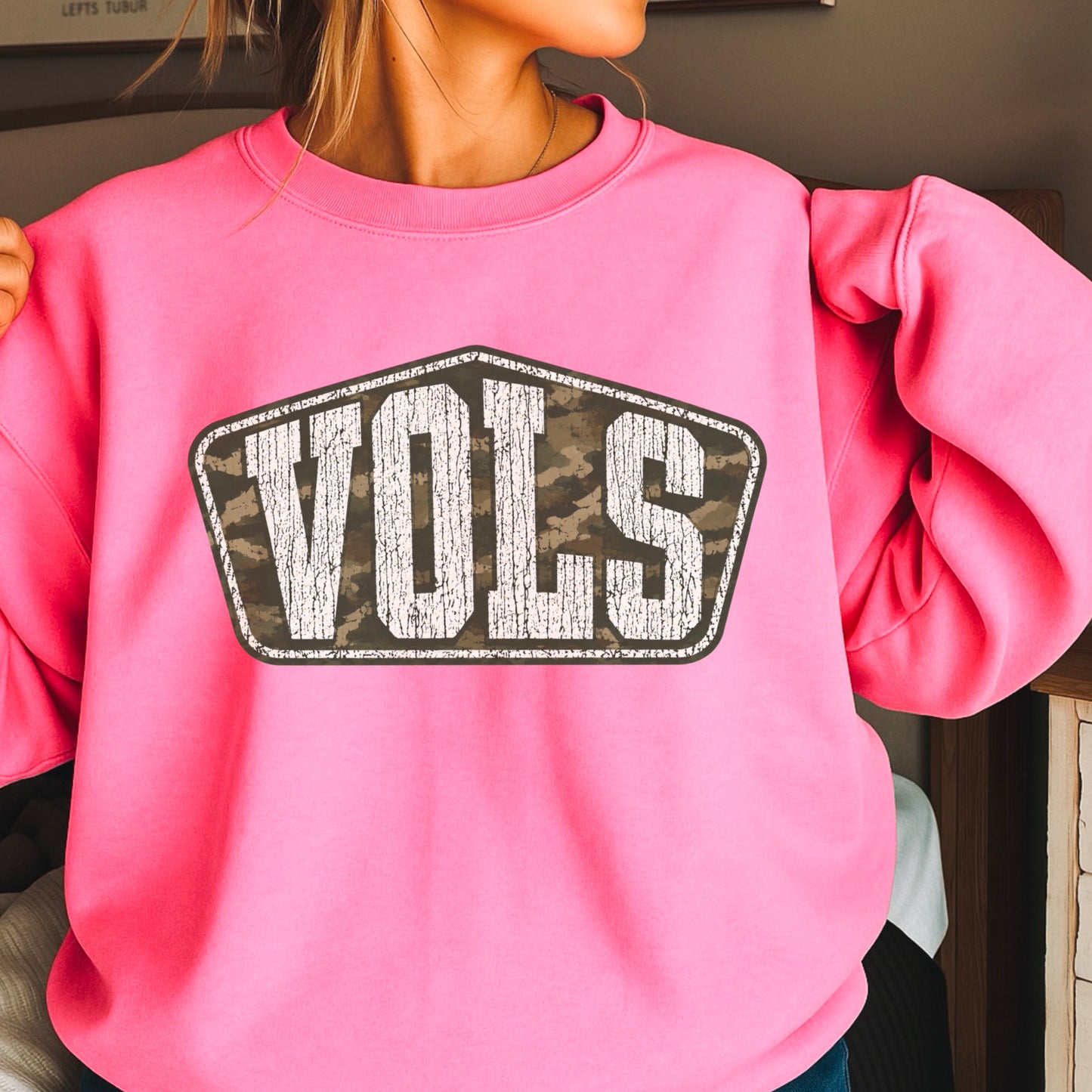 Tennessee Camo Crewneck Sweatshirt