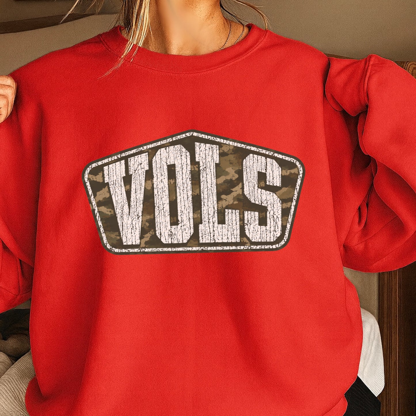 Tennessee Camo Crewneck Sweatshirt