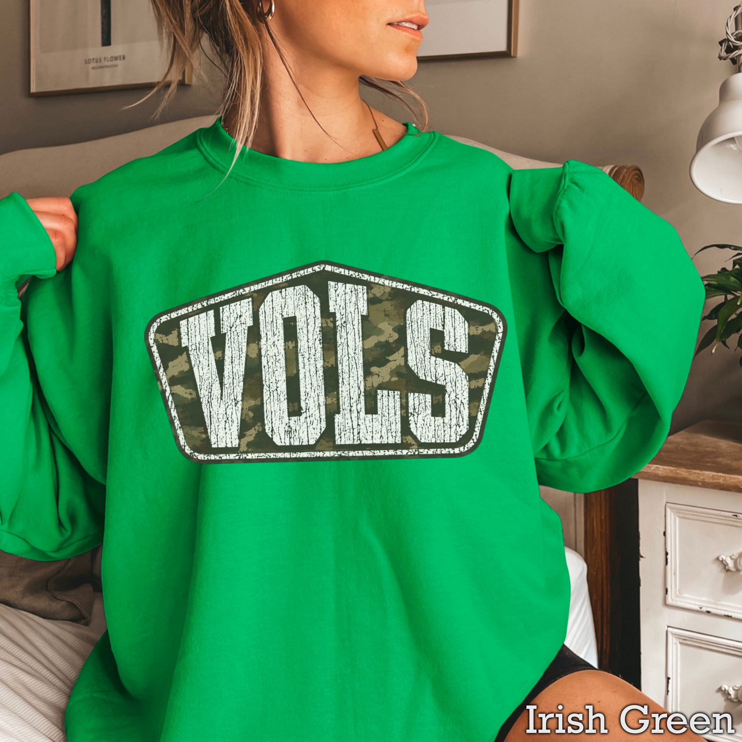 Tennessee Camo Crewneck Sweatshirt