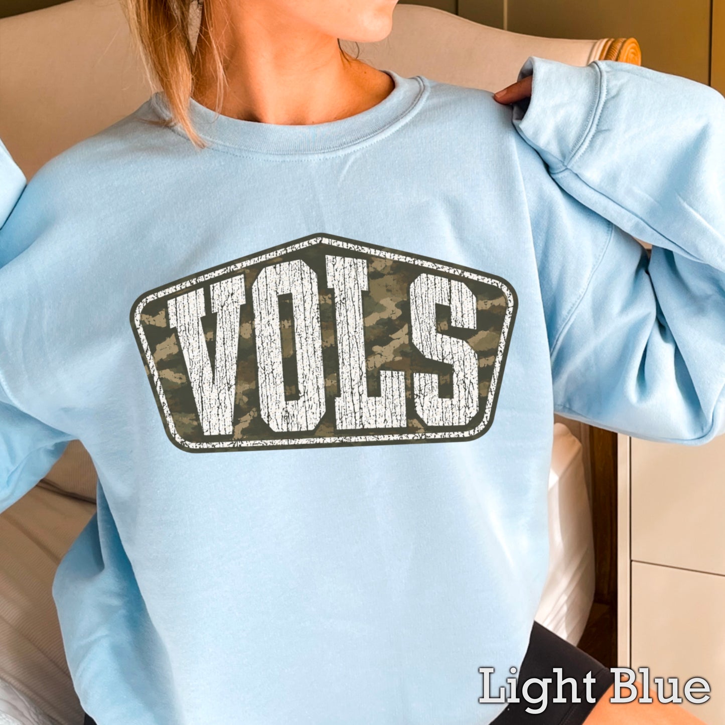 Tennessee Camo Crewneck Sweatshirt