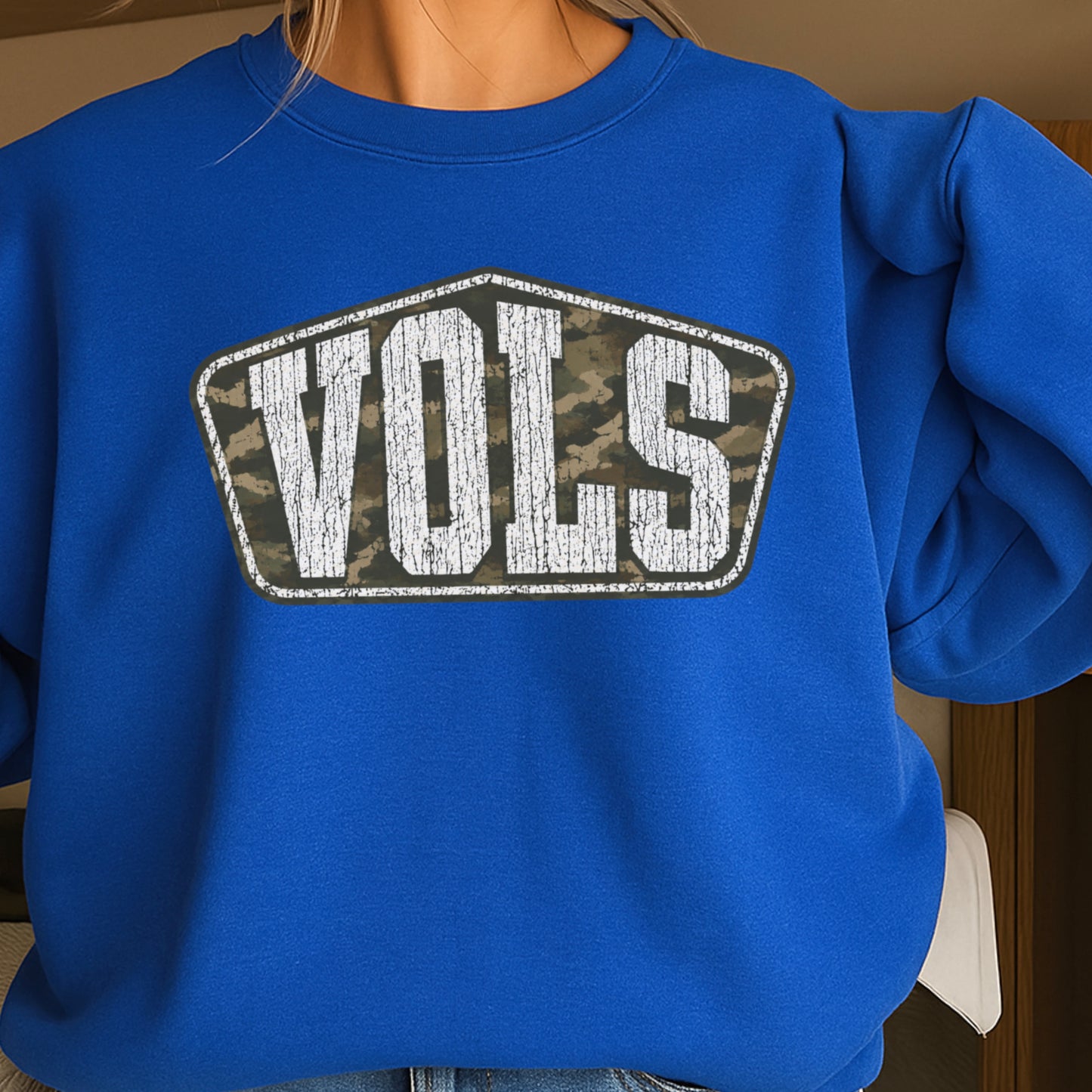 Tennessee Camo Crewneck Sweatshirt