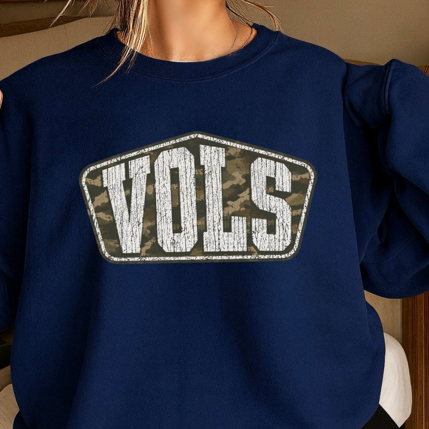 Tennessee Camo Crewneck Sweatshirt
