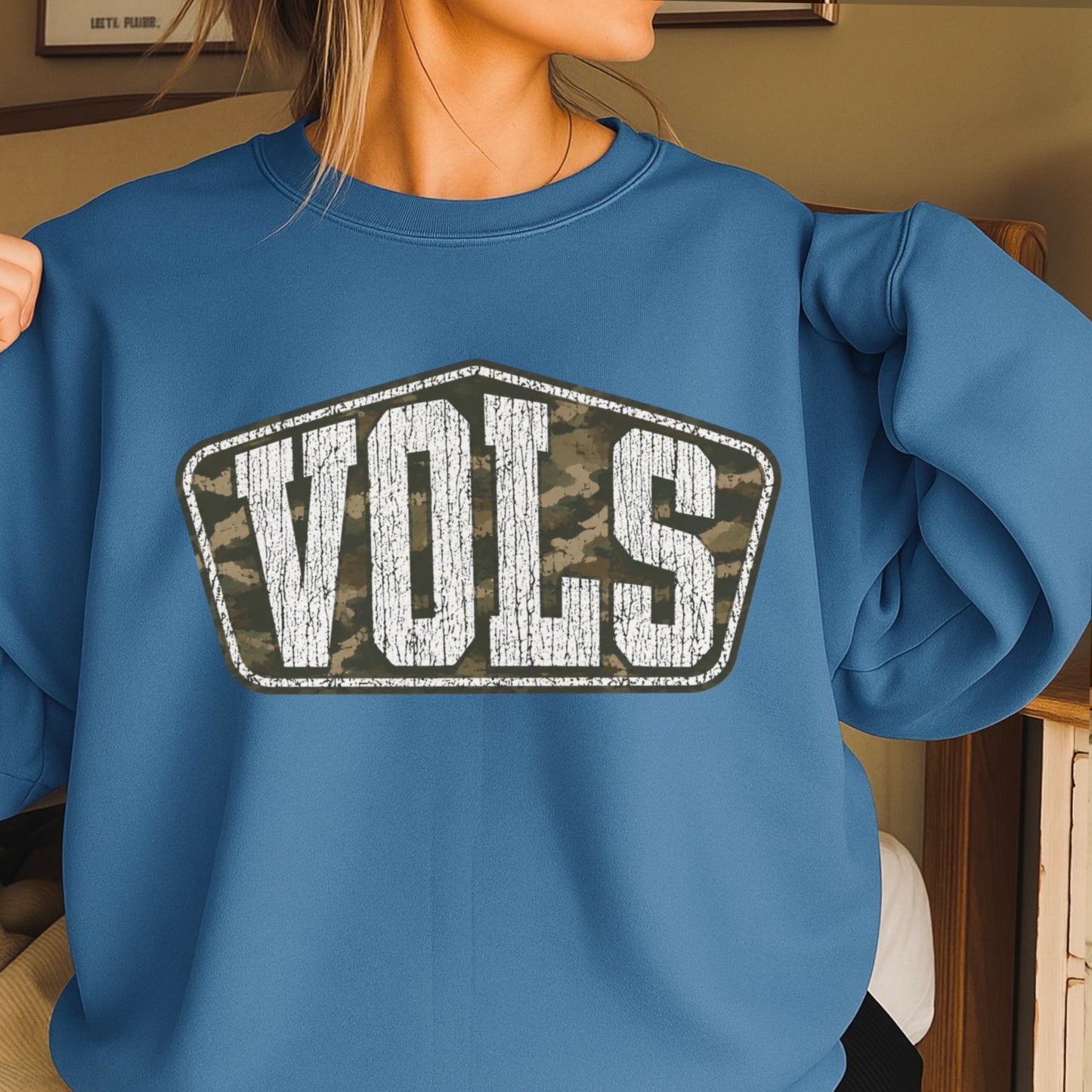 Tennessee Camo Crewneck Sweatshirt