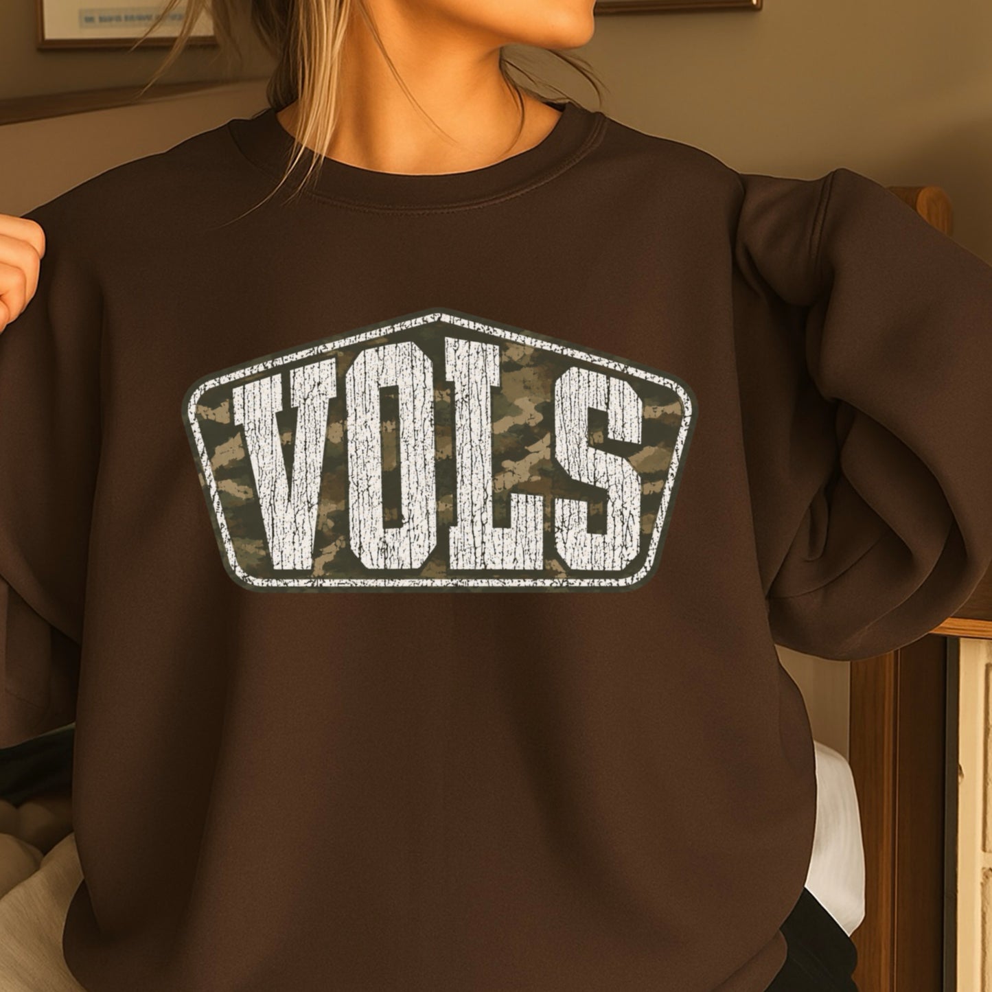 Tennessee Camo Crewneck Sweatshirt